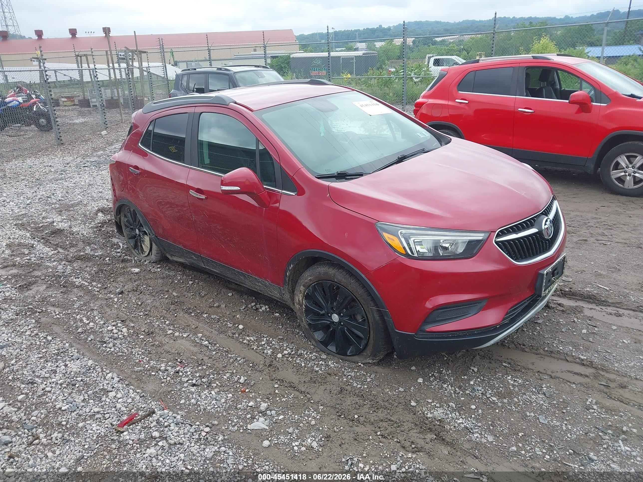 2019 Buick Encore Preferred, VIN KL4CJESB2KB807014 — Rear end