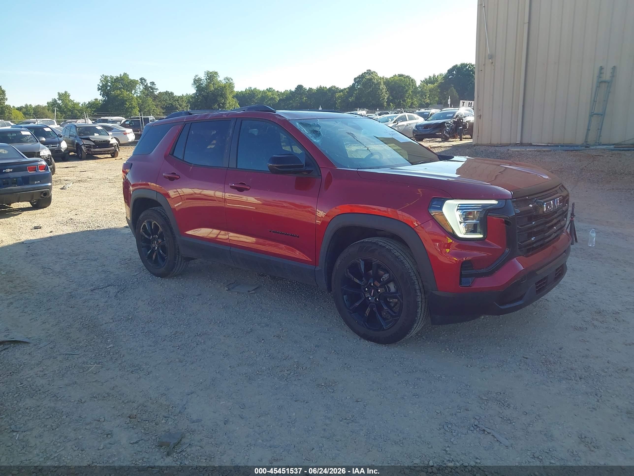 2025 GMC Terrain AWD Elevation, VIN 3GKALUEG5SL241572 — Roof