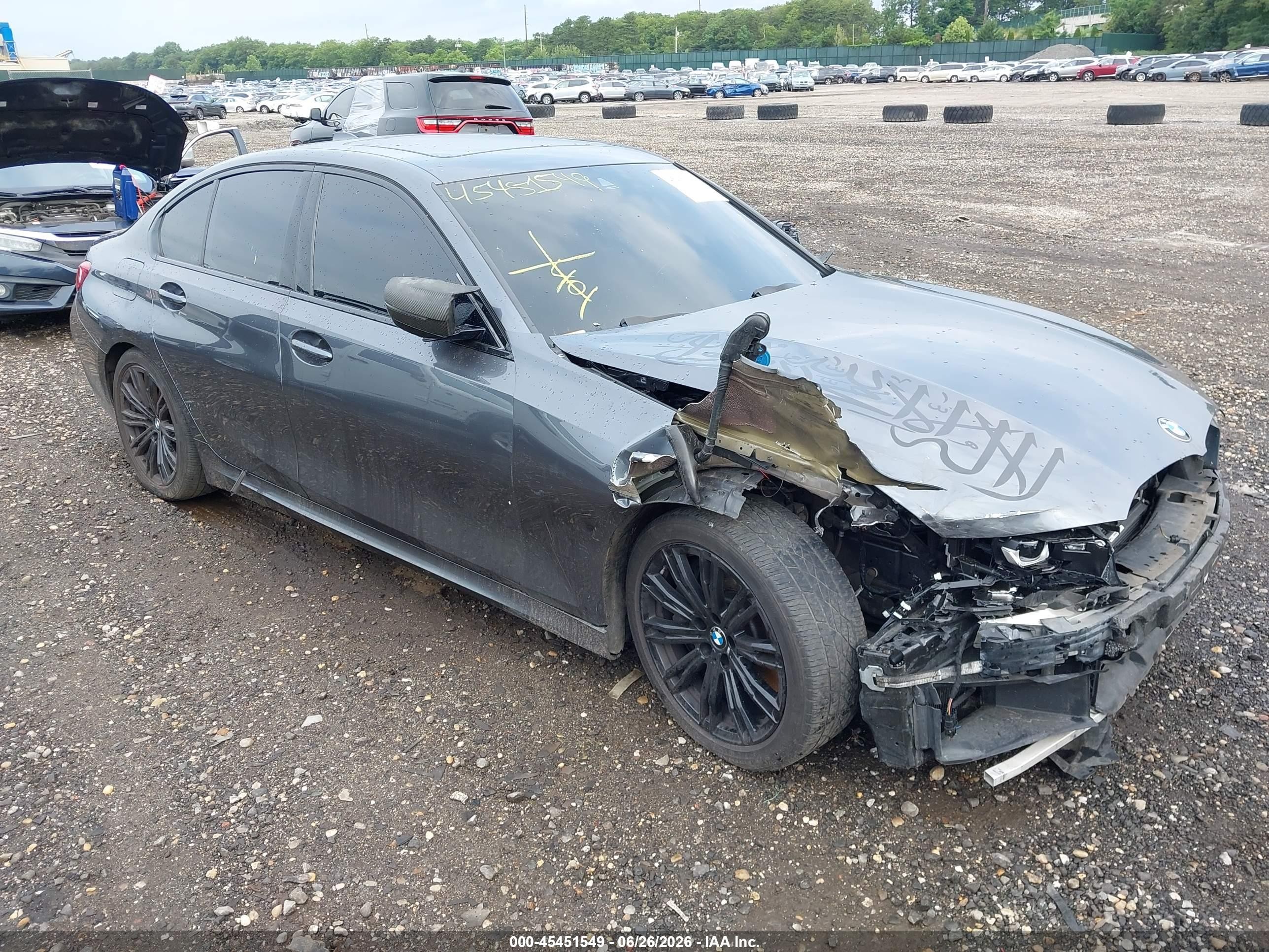 2020 BMW 3 Series M340i, VIN WBA5U7C04LFH07487 — Front end