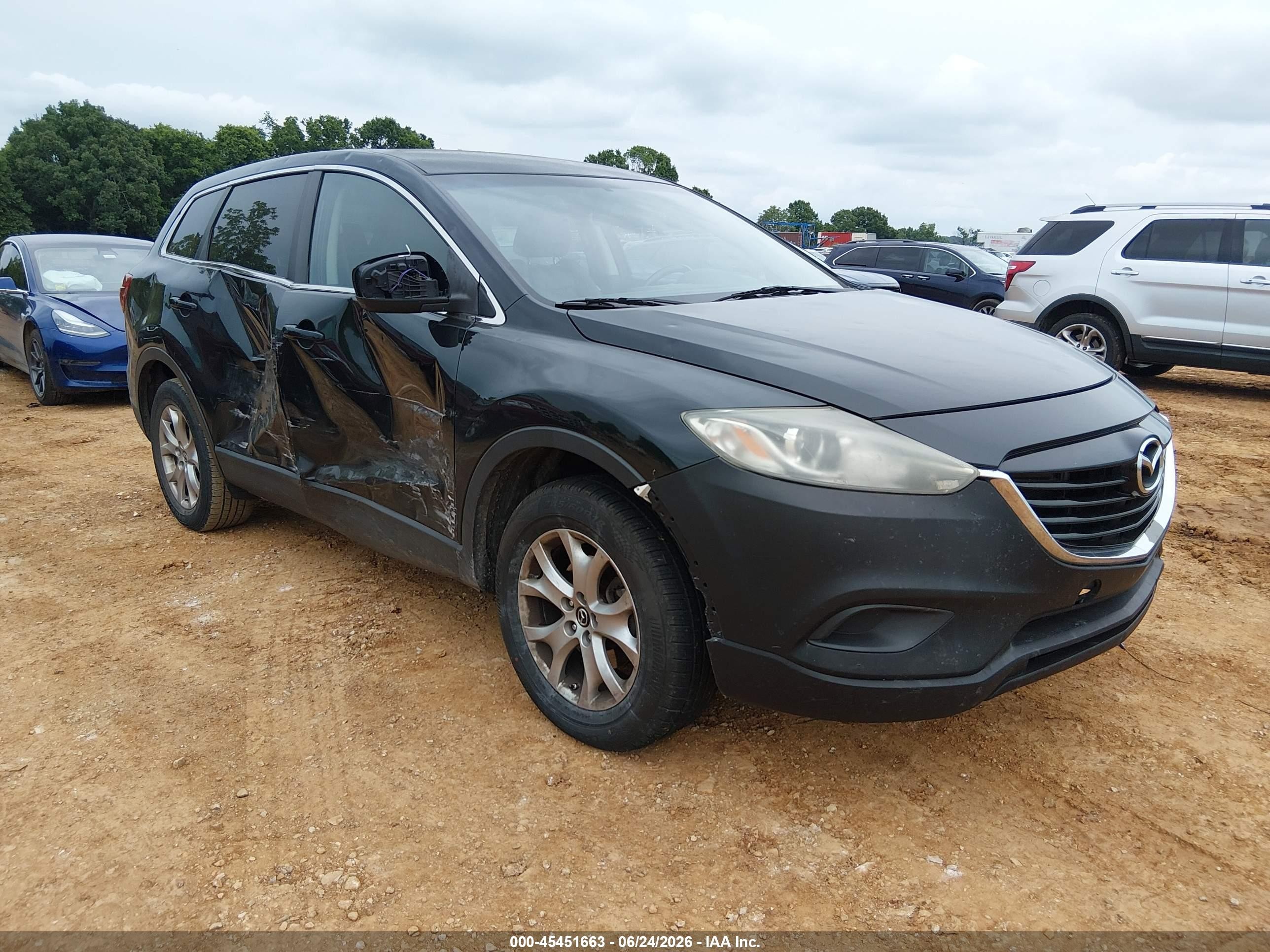 2014 Mazda CX-9 Touring, VIN JM3TB2CA4E0433942 — Side