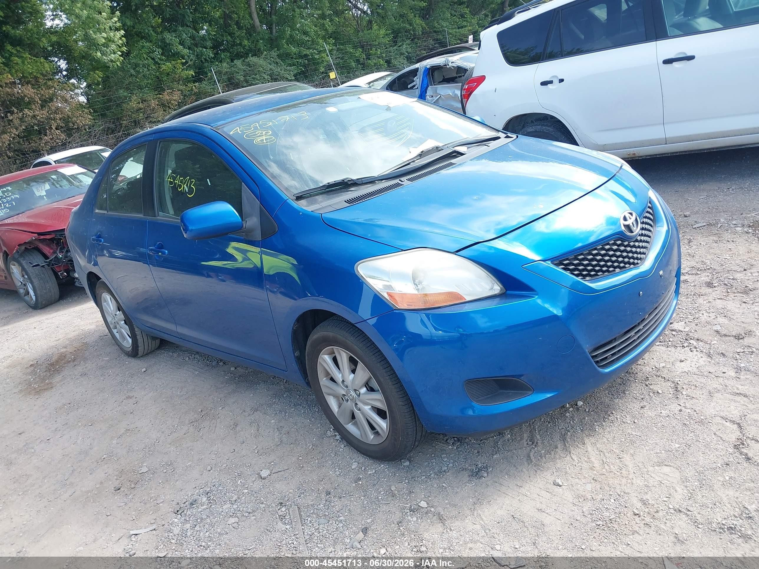 2009 Toyota Yaris, VIN JTDBT903991343928 — Normal wear