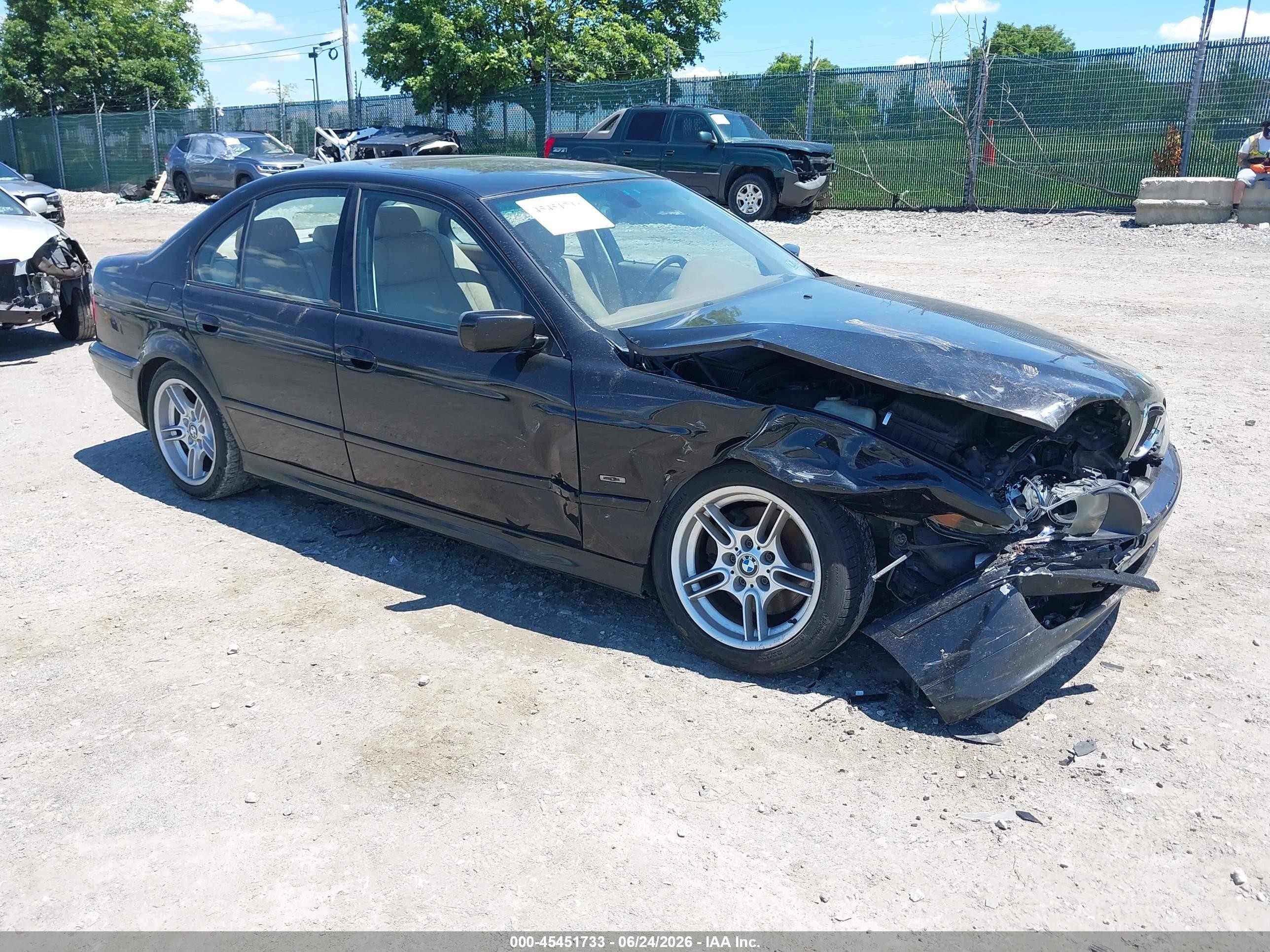 2001 BMW 5 Series 540i, VIN WBADN53481GC97820 — Перед