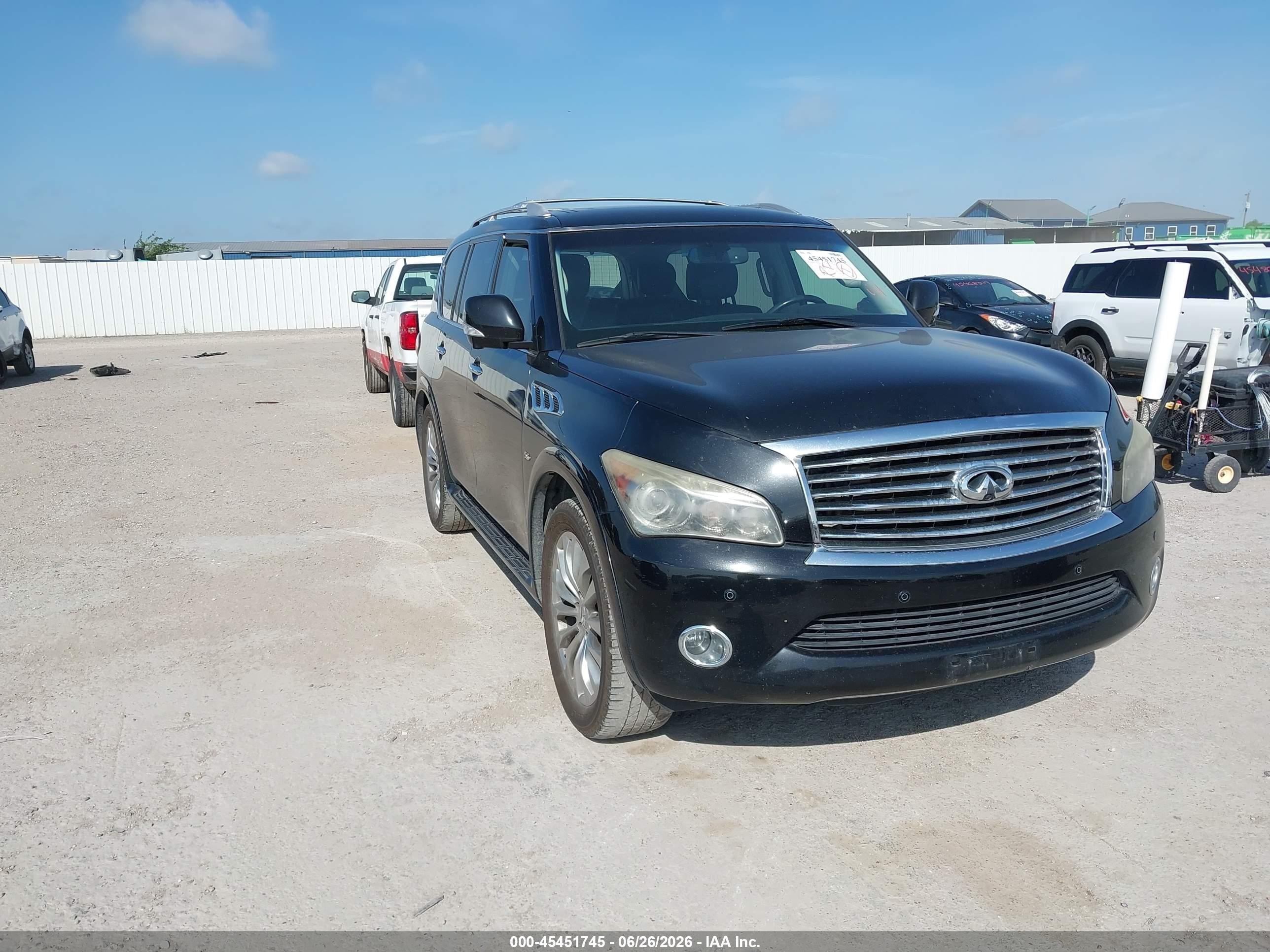 2014 Infiniti QX80, VIN JN8AZ2NF8E9552677 — Normal wear