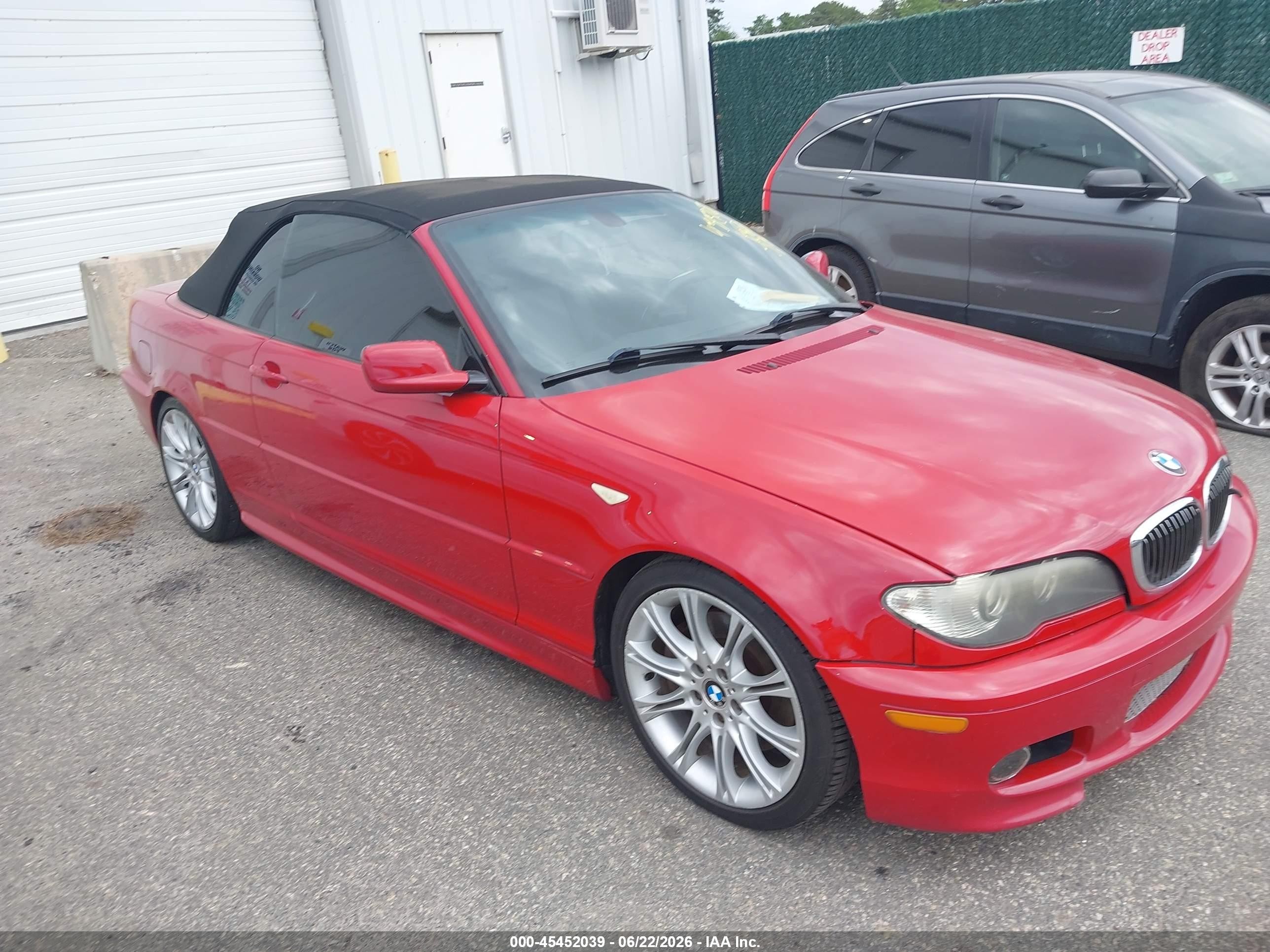 2006 BMW 3 Series 330Ci, VIN WBABW53486PL53733 — Repossession