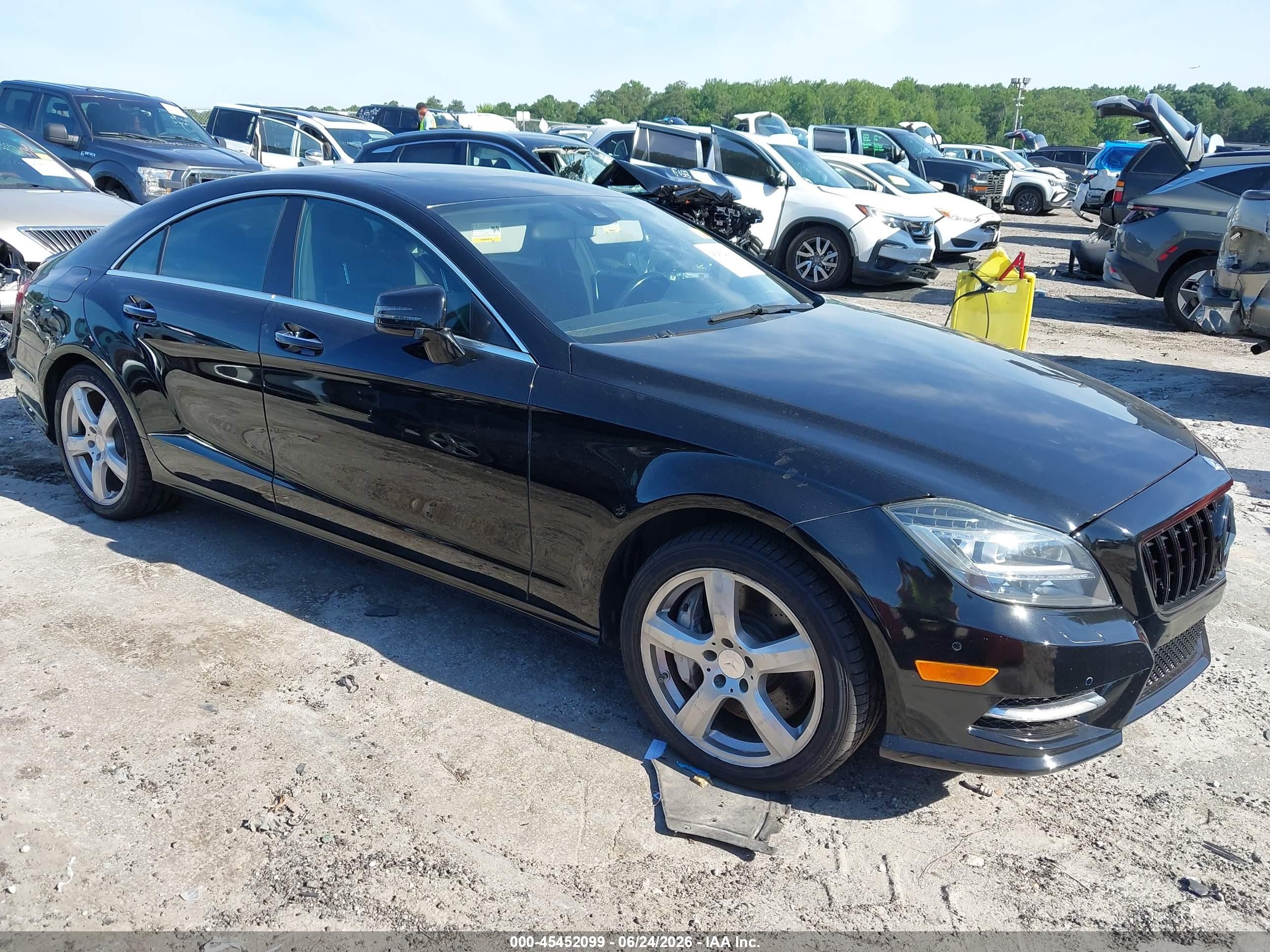 2013 Mercedes-Benz CLS 550, VIN WDDLJ9BB5DA068099 — Fresh water flood