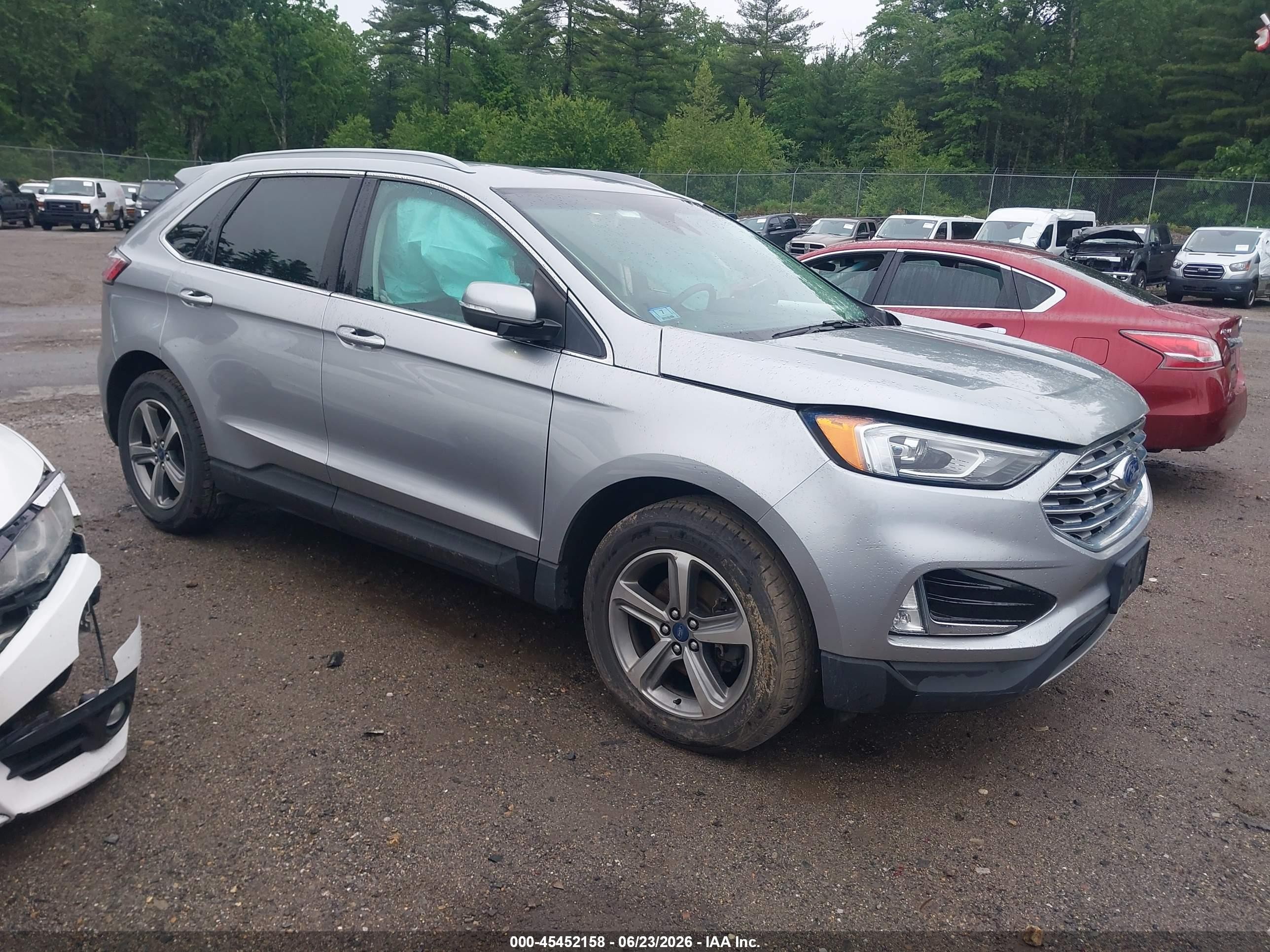 2020 Ford Edge SEL, VIN 2FMPK3J98LBB22644 — Undercarriage