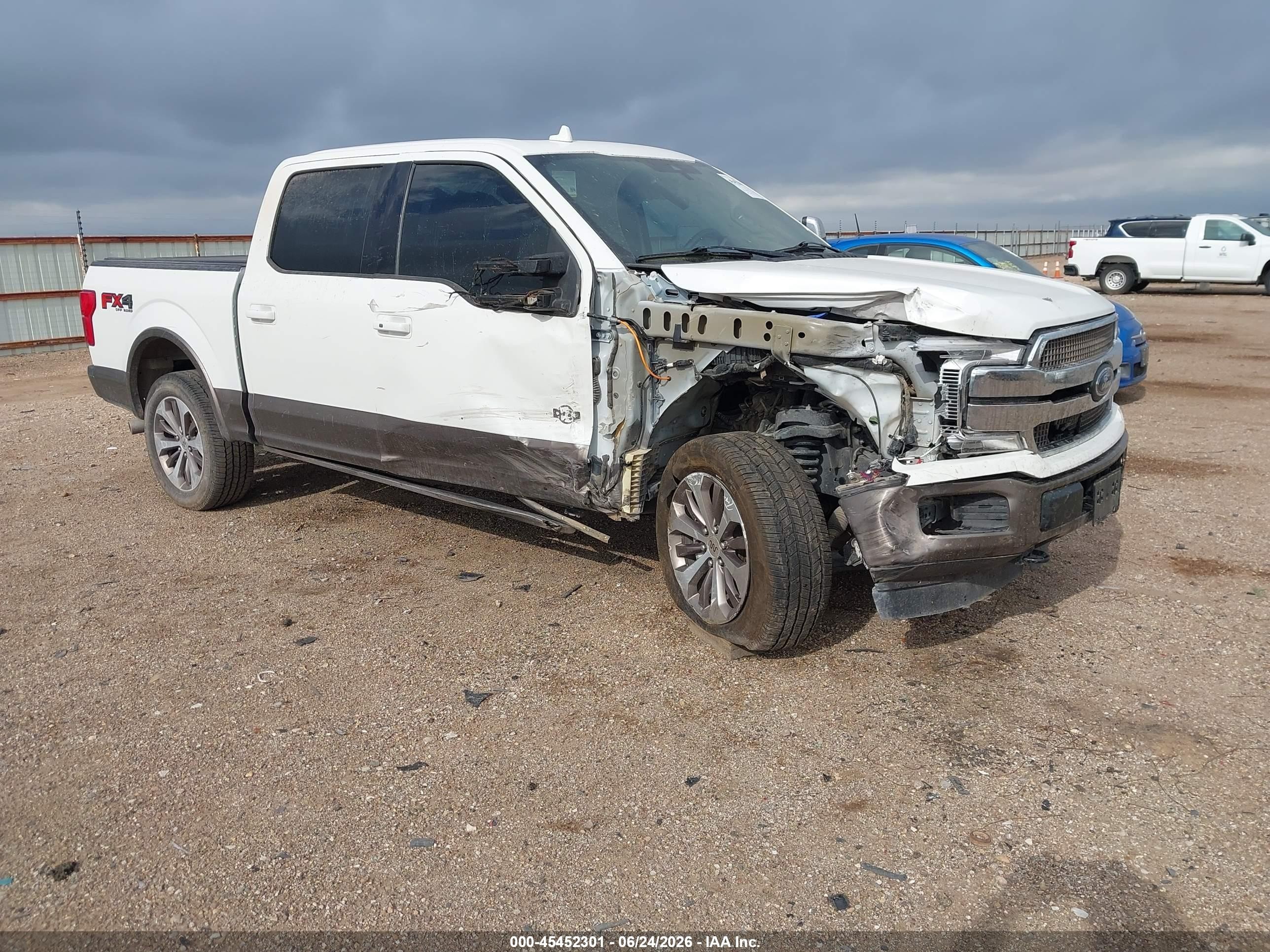 2020 Ford F-150 XLT, VIN 1FTEW1E47LFC23000 — Side