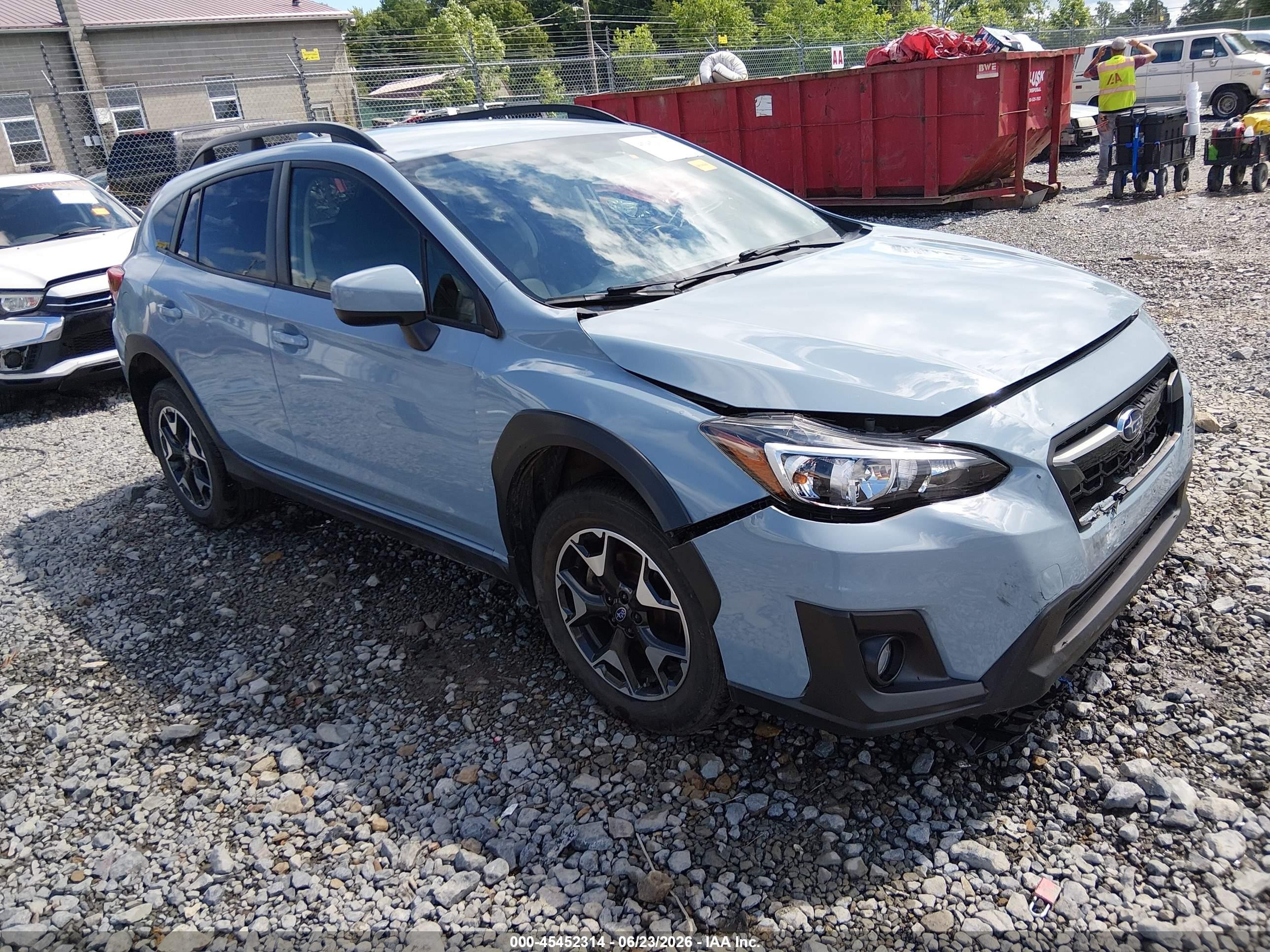 2019 Subaru Crosstrek Premium, VIN JF2GTACC7K8291121 — Front end