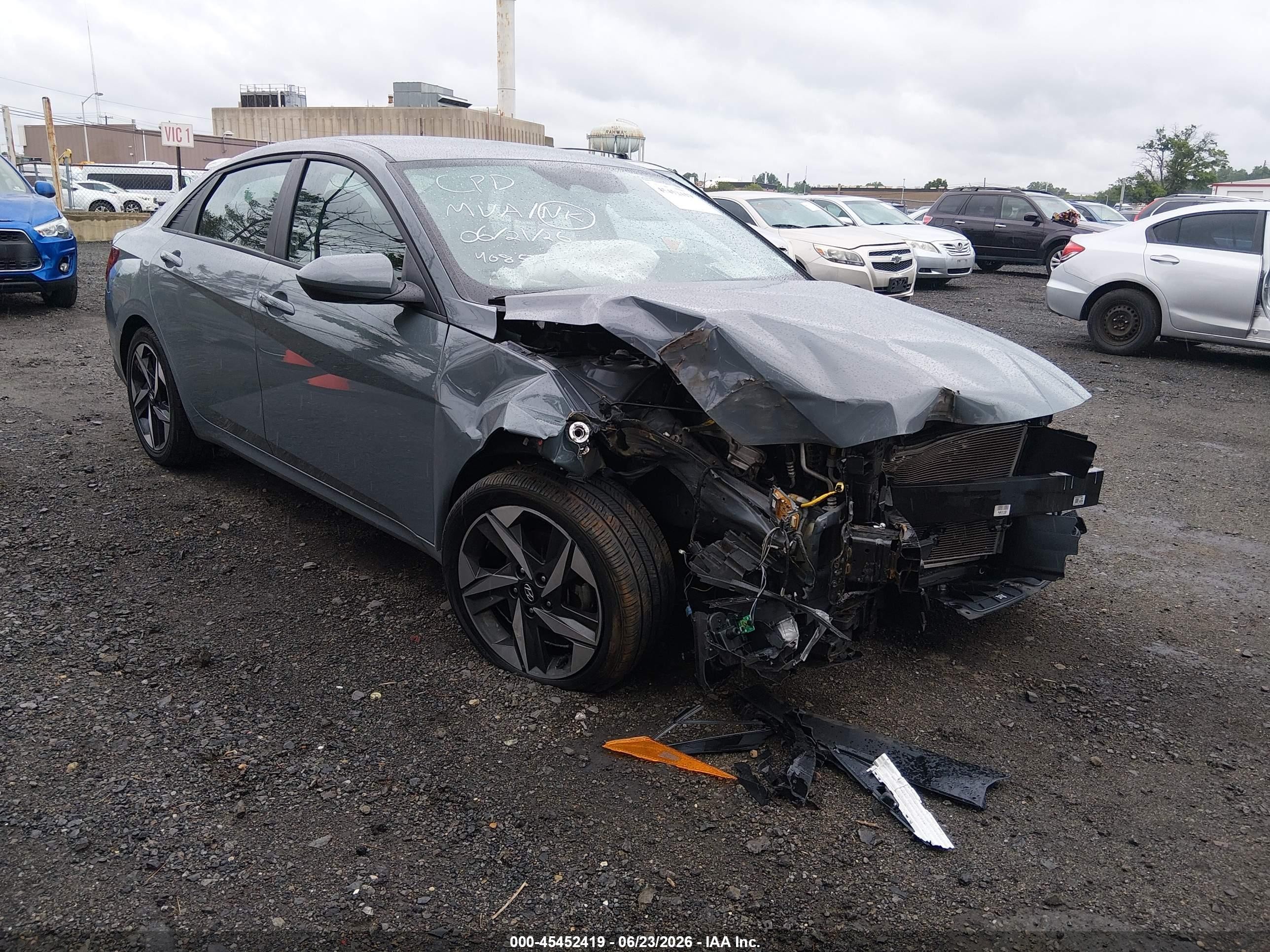 2023 Hyundai Elantra SEL, VIN KMHLS4AG0PU408524 — Front end