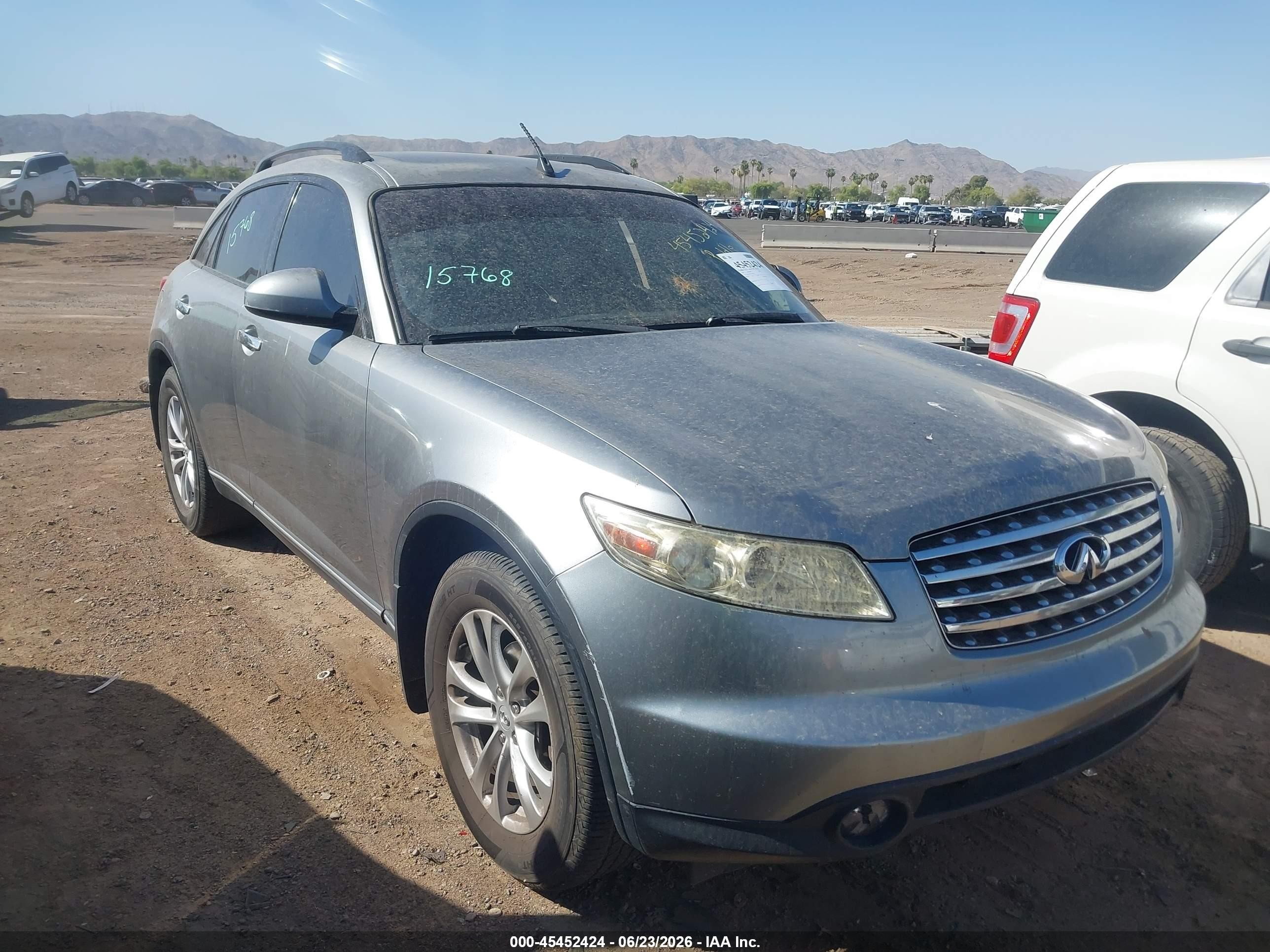 2003 Infiniti FX Options, VIN JNRAS08WX3X205330 — Normal wear