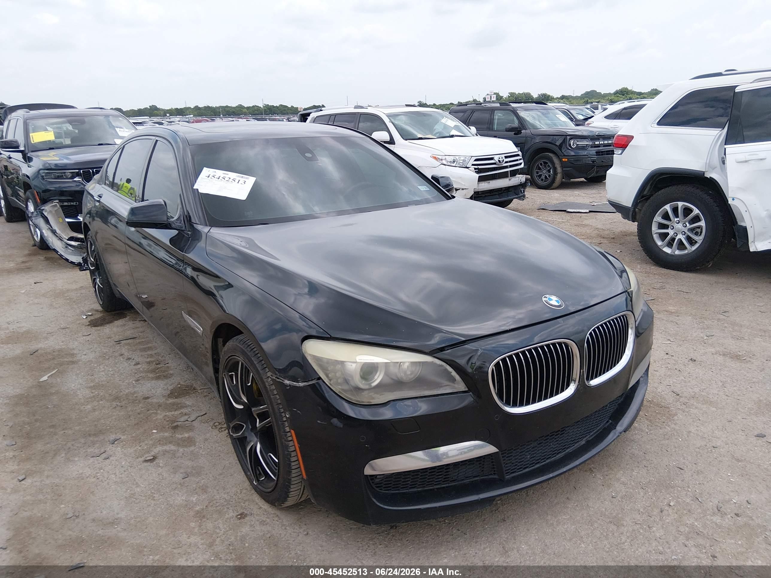 2010 BMW 7 Series 750Li, VIN WBAKB8C59ACY63398 — Water / flood