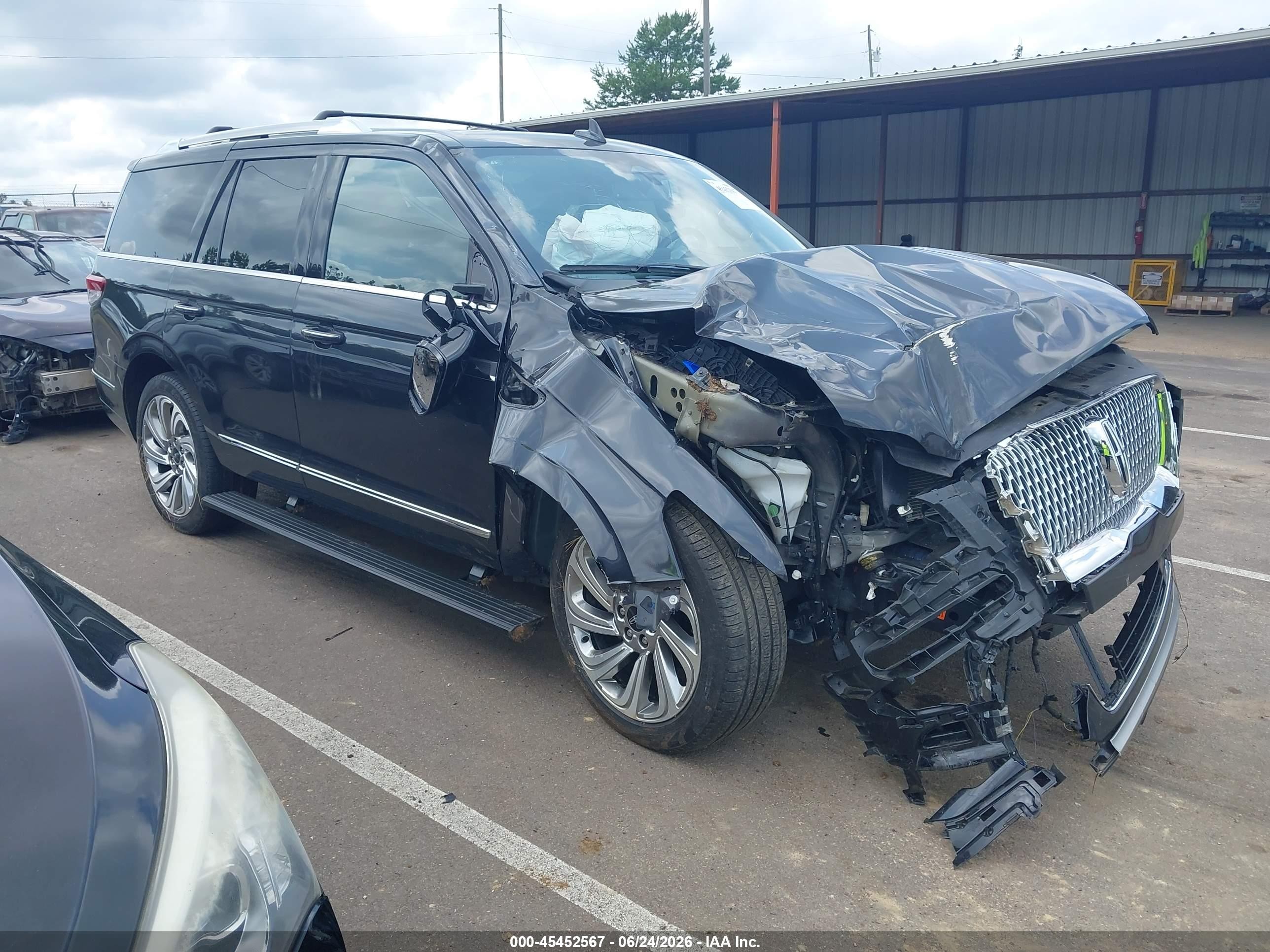 2024 Lincoln Navigator Reserve, VIN 5LMJJ2LG9REL19153 — Rollover