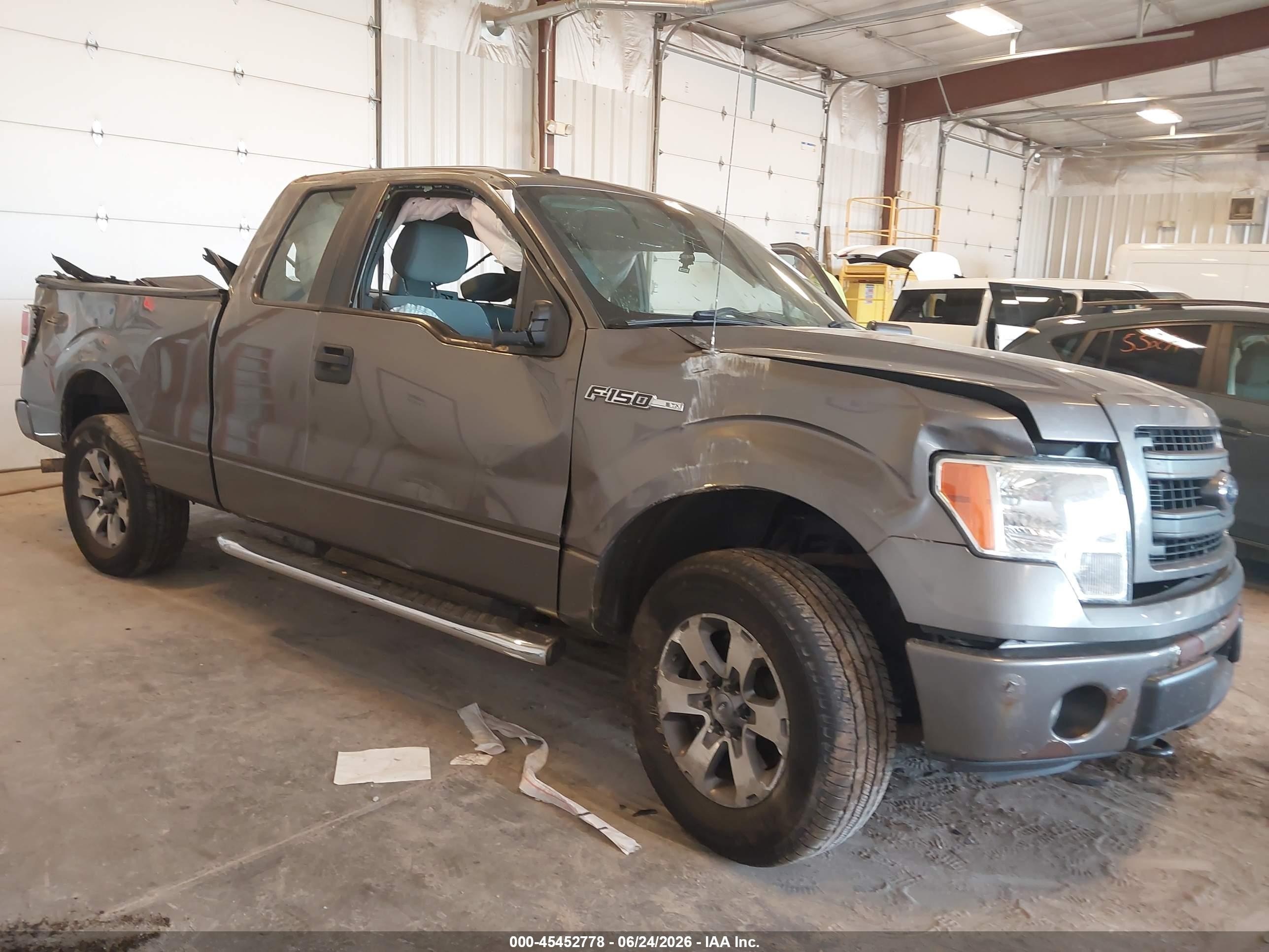 2014 Ford F-150 XLT, VIN 1FTFX1EF2EFB46008 — Опрокидывание