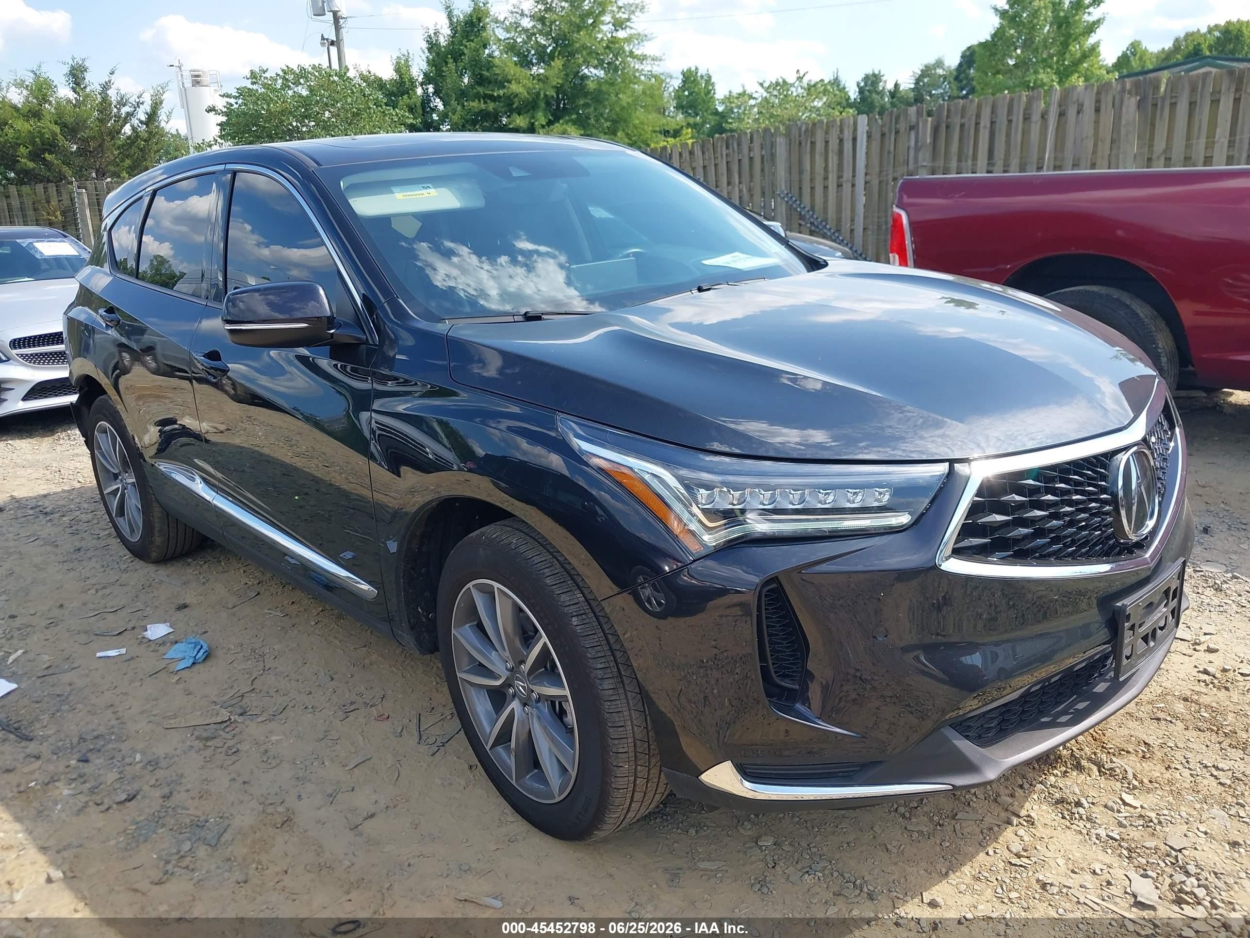 2024 Acura RDX Technology, VIN 5J8TC2H54RL038120 — Rear end
