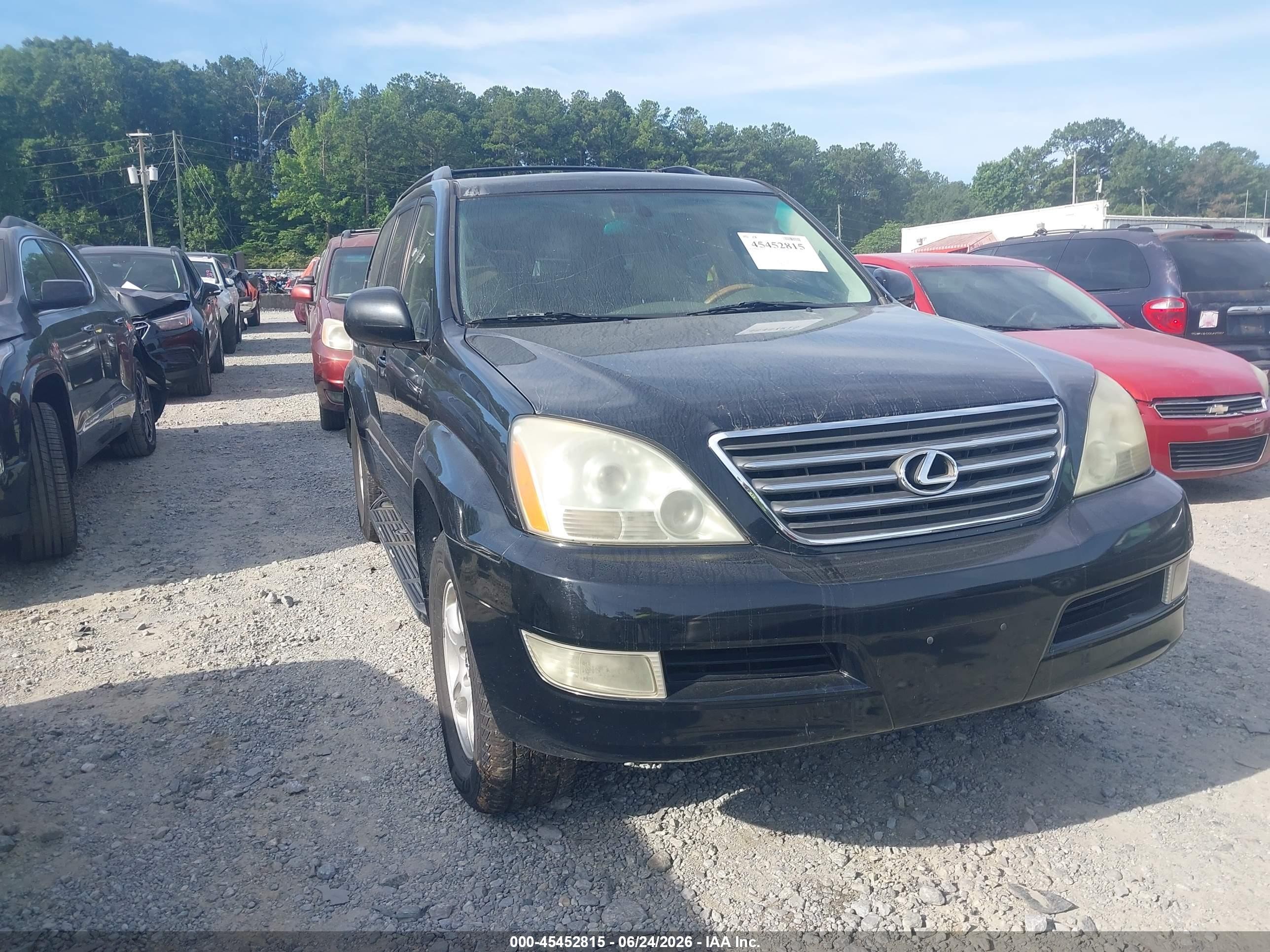 2003 Lexus GX 470, VIN JTJBT20XX30012358 — Normal wear