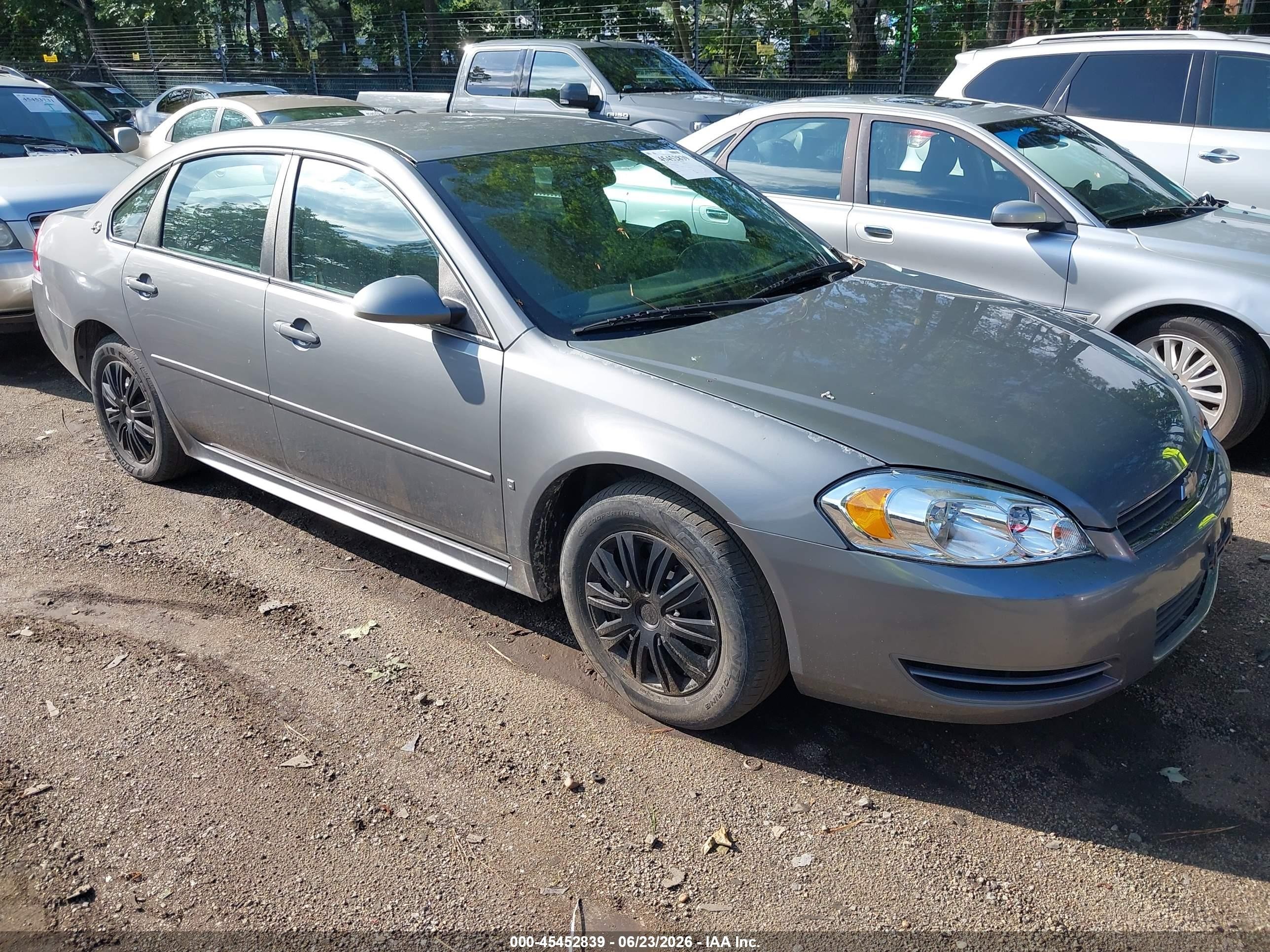 2009 Chevrolet Impala LS, VIN 2G1WB57K391262842 — Normal wear