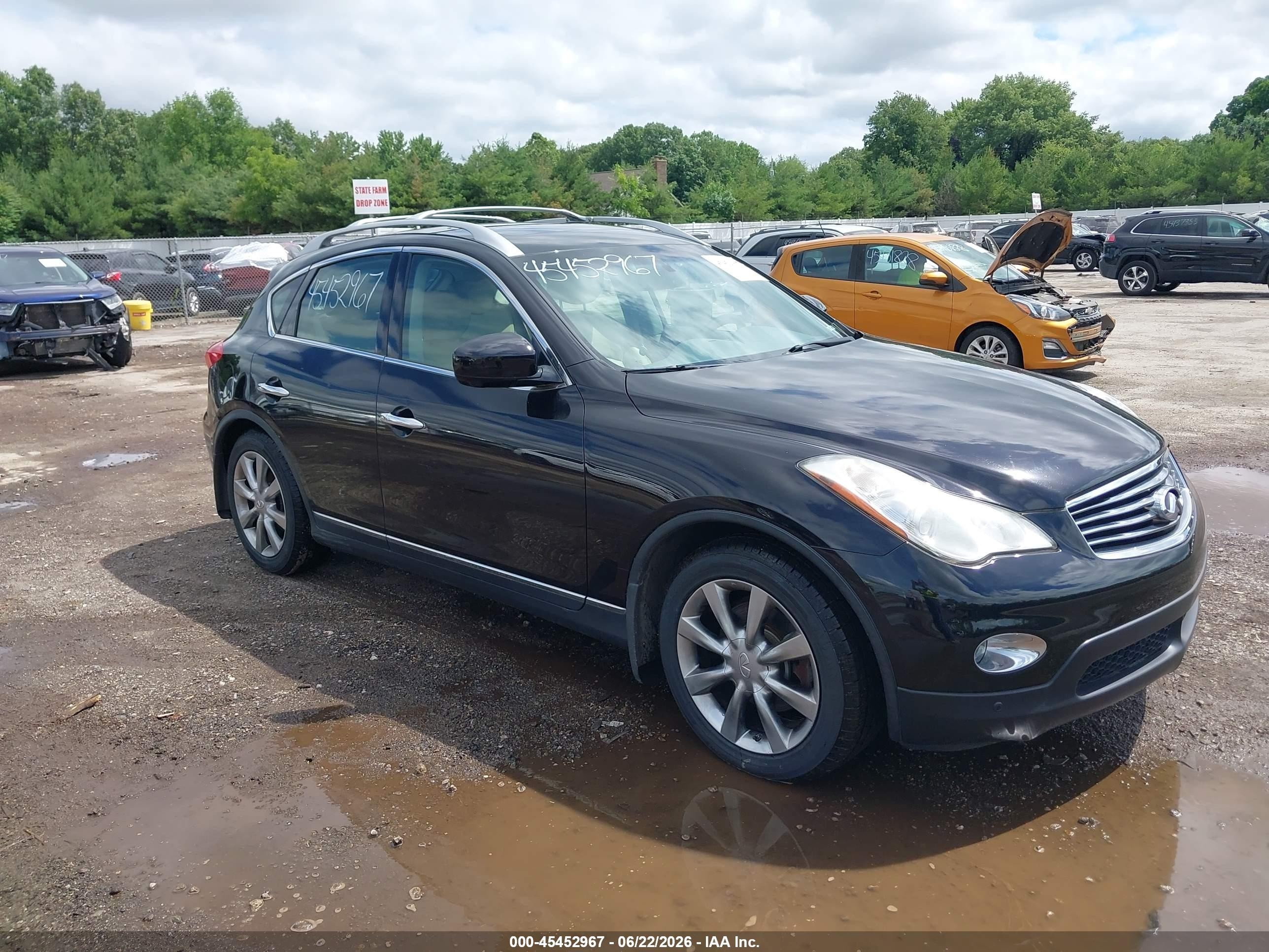 2012 Infiniti EX Journey, VIN JN1AJ0HR0CM453362 — Not stated