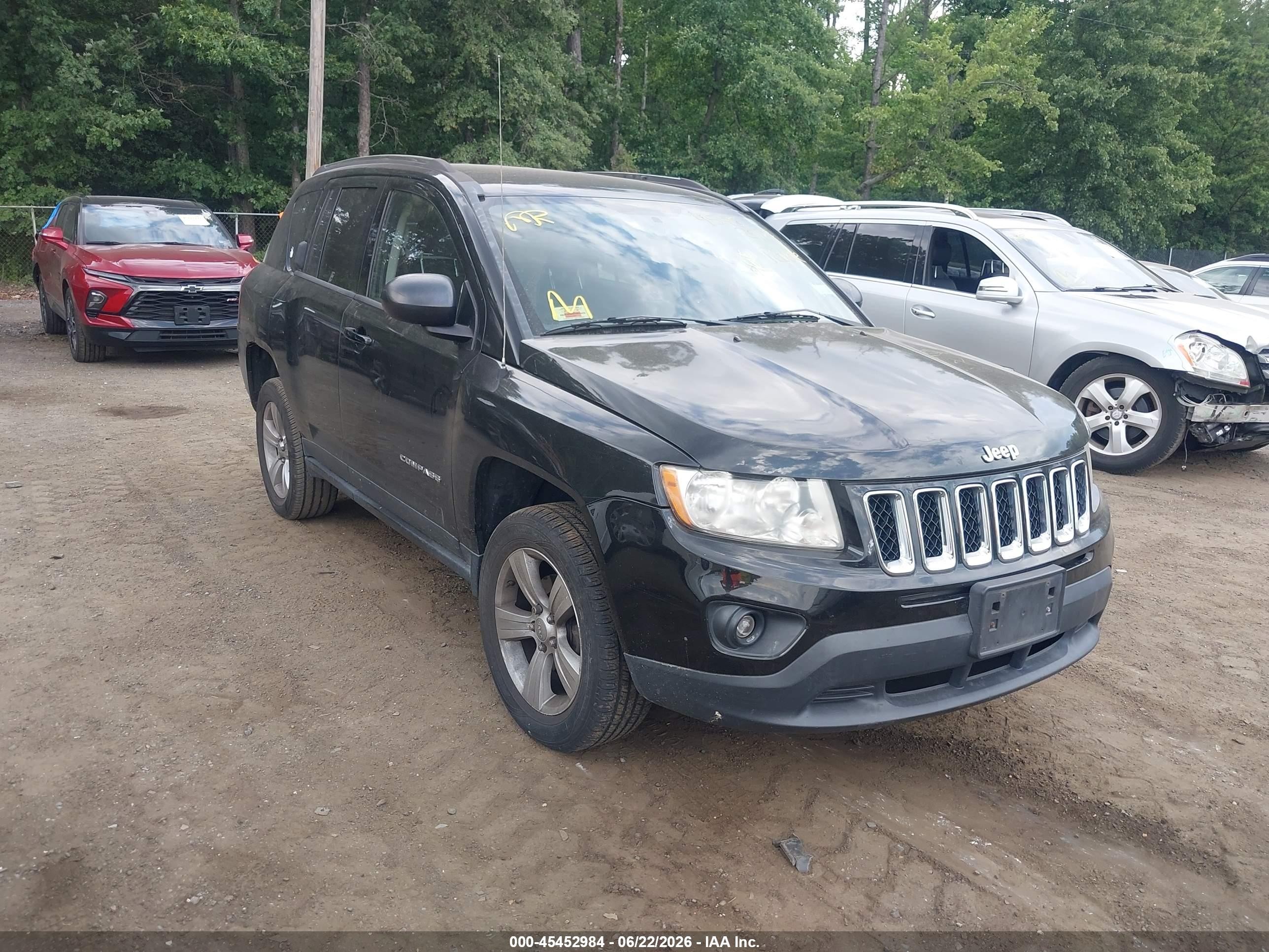 2012 Jeep Compass Sport, VIN 1C4NJCBA3CD716334 — Normal wear