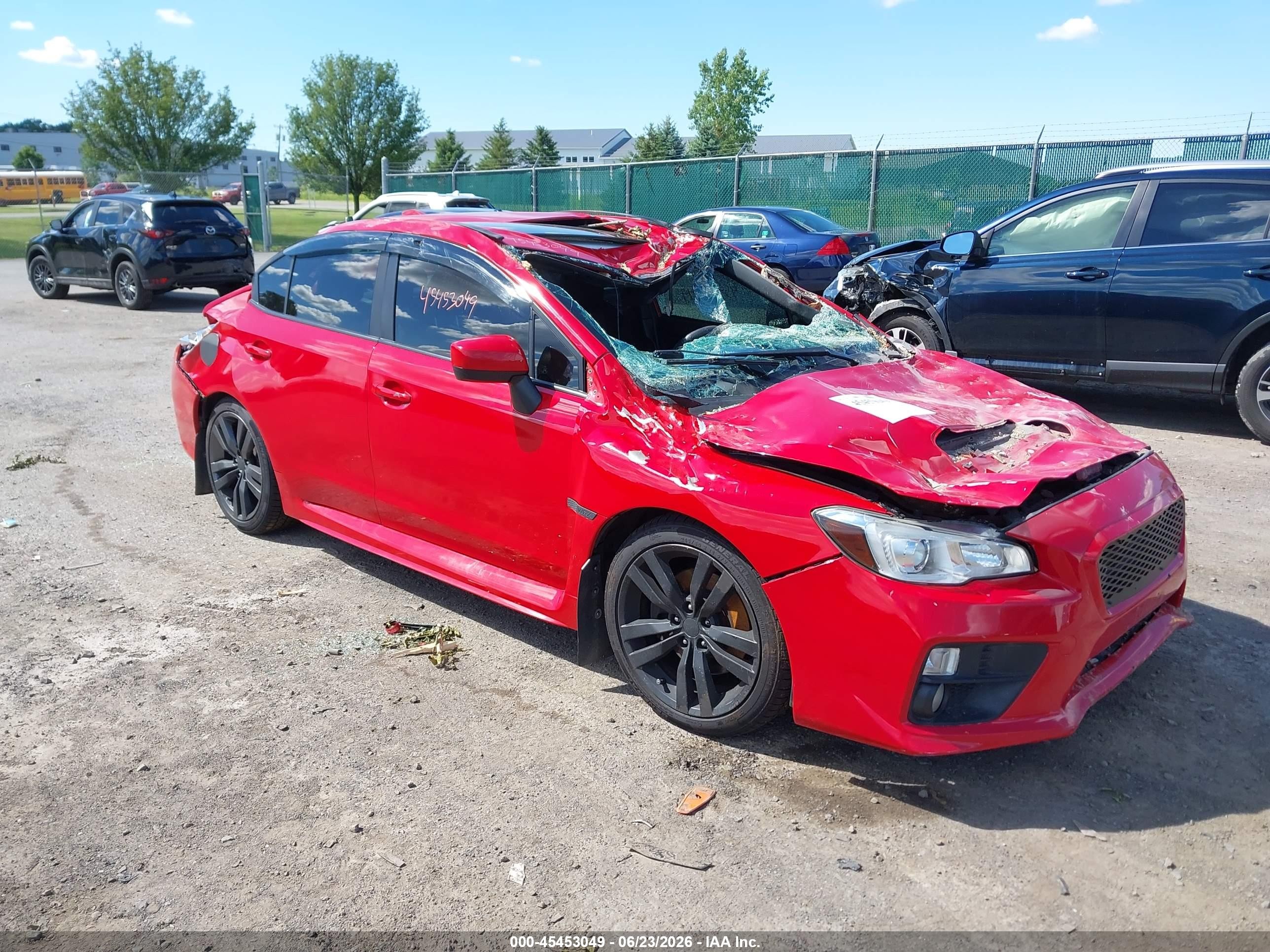 2016 Subaru WRX Premium, VIN JF1VA1E6XG8823560 — Storm