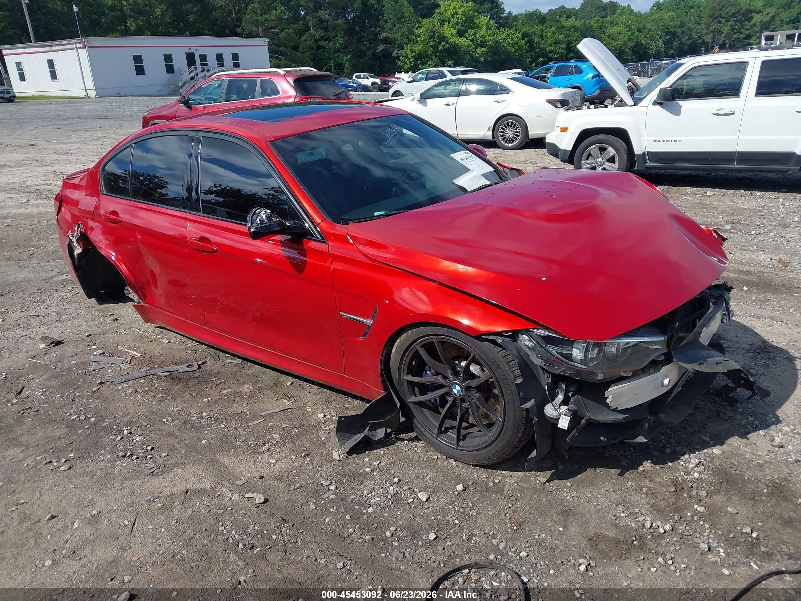 2018 BMW M3, VIN WBS8M9C55J5K98996 — По всему кузову