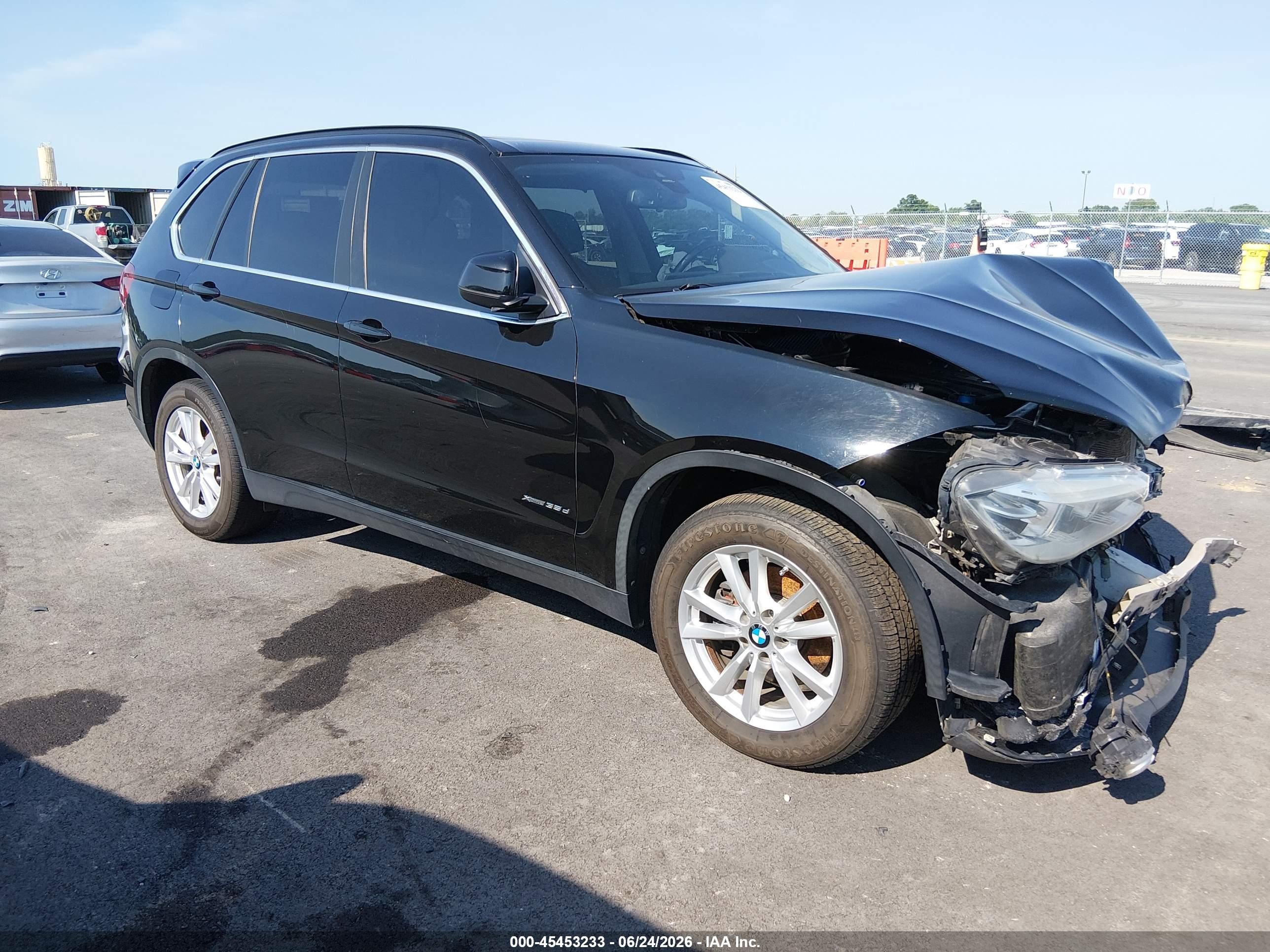 2014 BMW X5 xDrive35d, VIN 5UXKS4C59E0J93871 — Перед