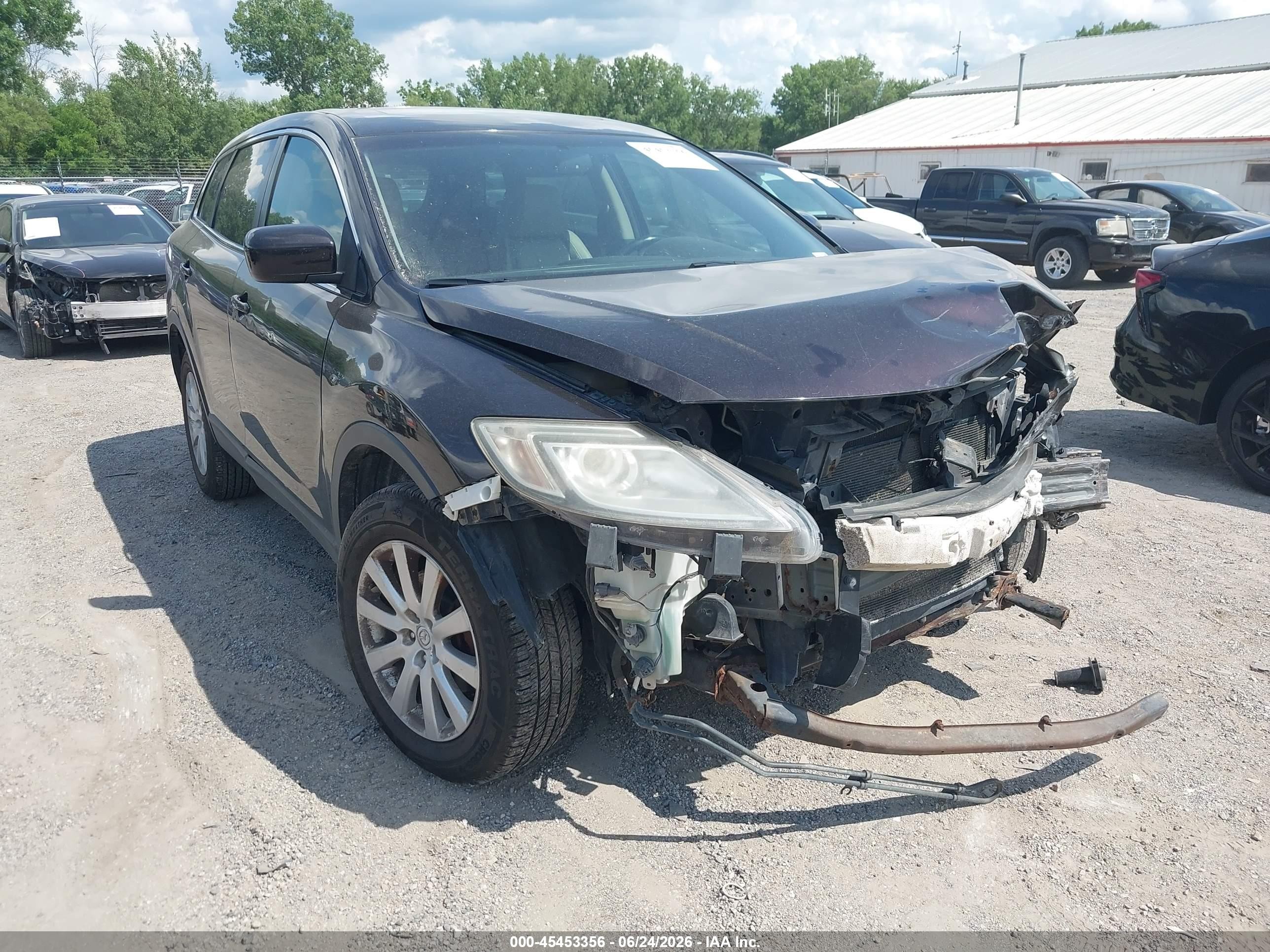 2009 Mazda CX-9 Touring, VIN JM3TB38A290166787 — Перед