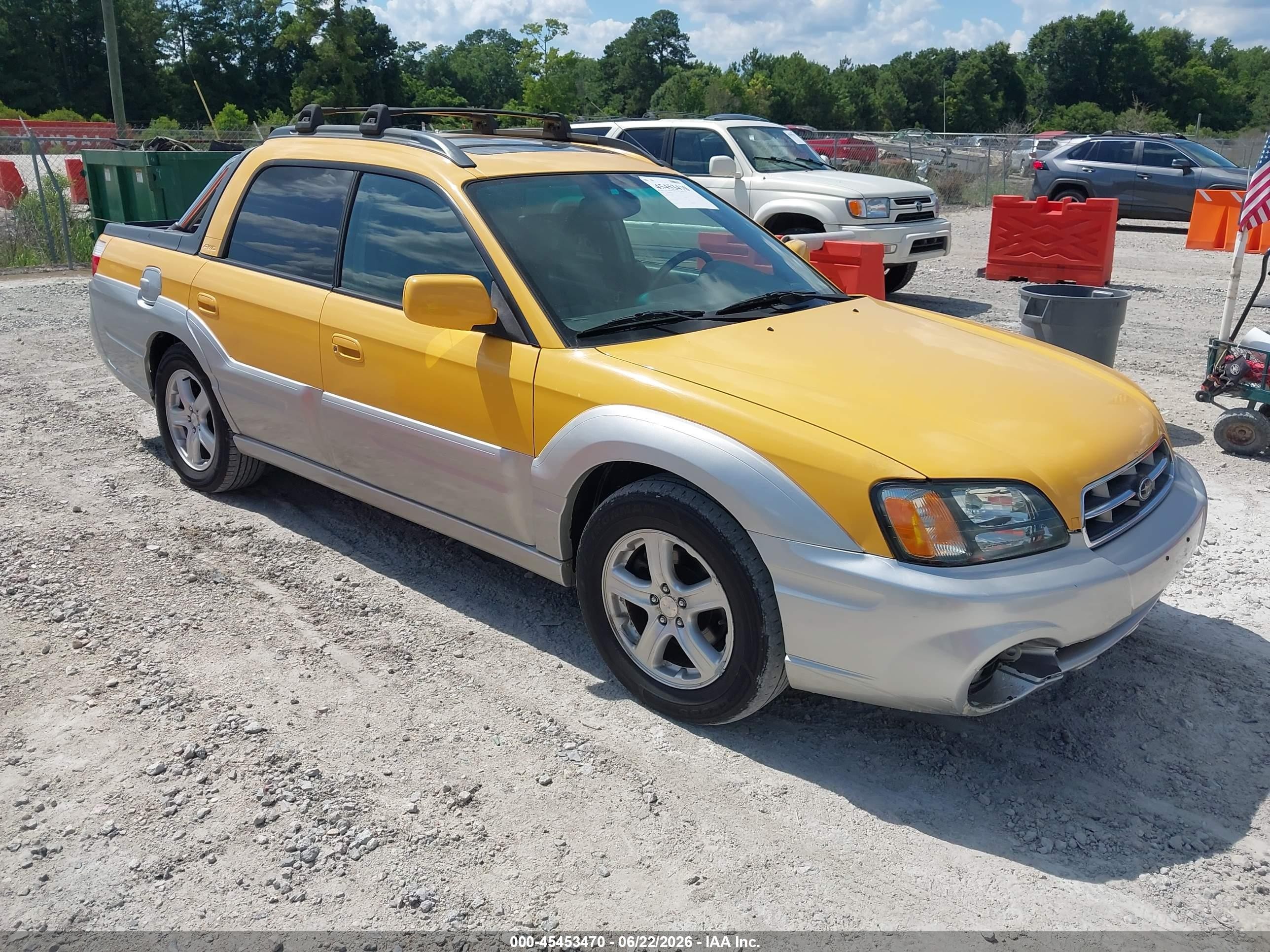2003 Subaru Baja, VIN 4S4BT61C936109372 — Фото с аукциона