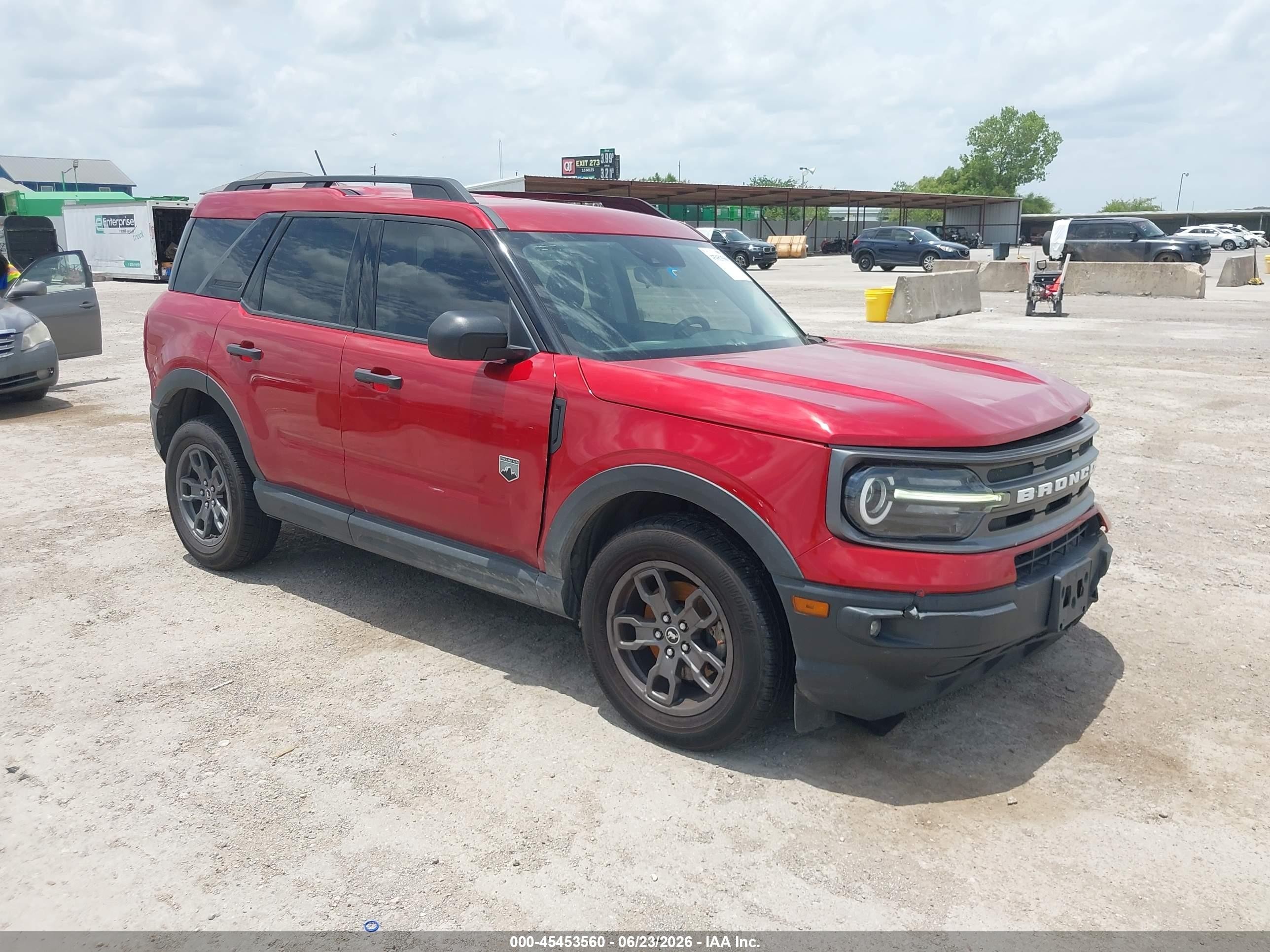 2022 Ford Bronco Sport Big Bend, VIN 3FMCR9B66NRD76777 — Front end