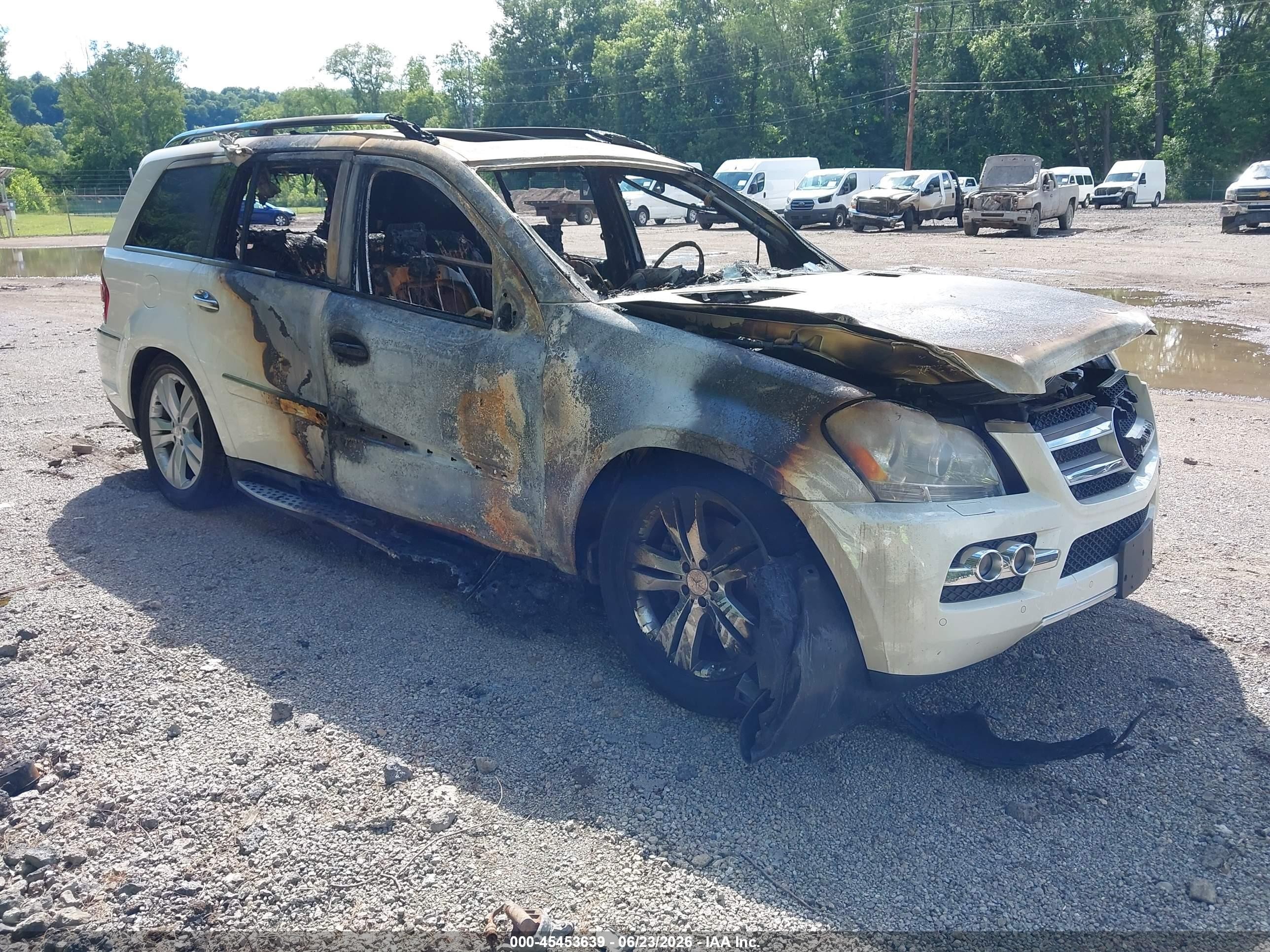 2011 Mercedes-Benz GL 450, VIN 4JGBF7BE8BA647666 — Burn