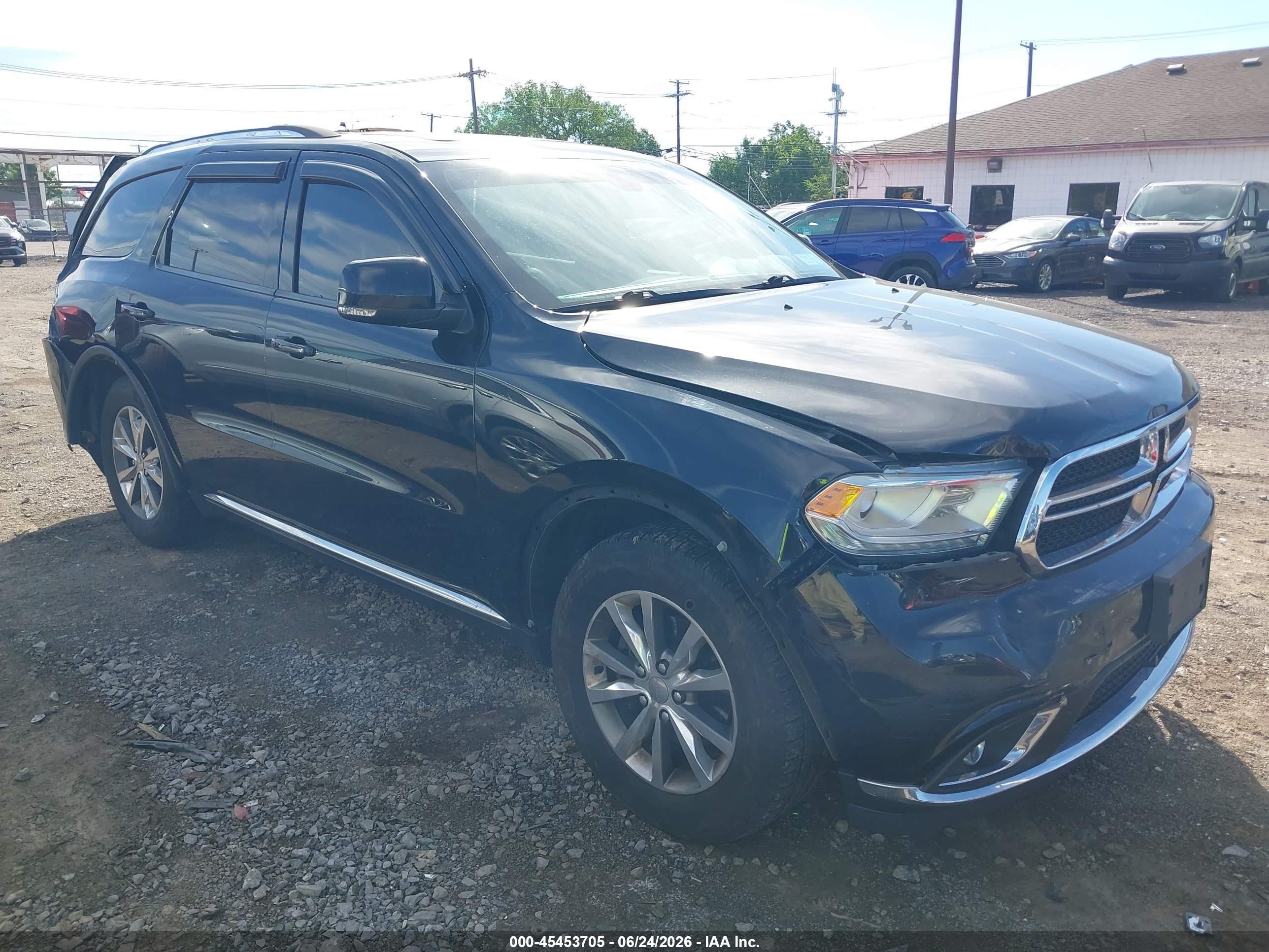 2015 Dodge Durango Limited, VIN 1C4RDJDG1FC148321 — Rear end