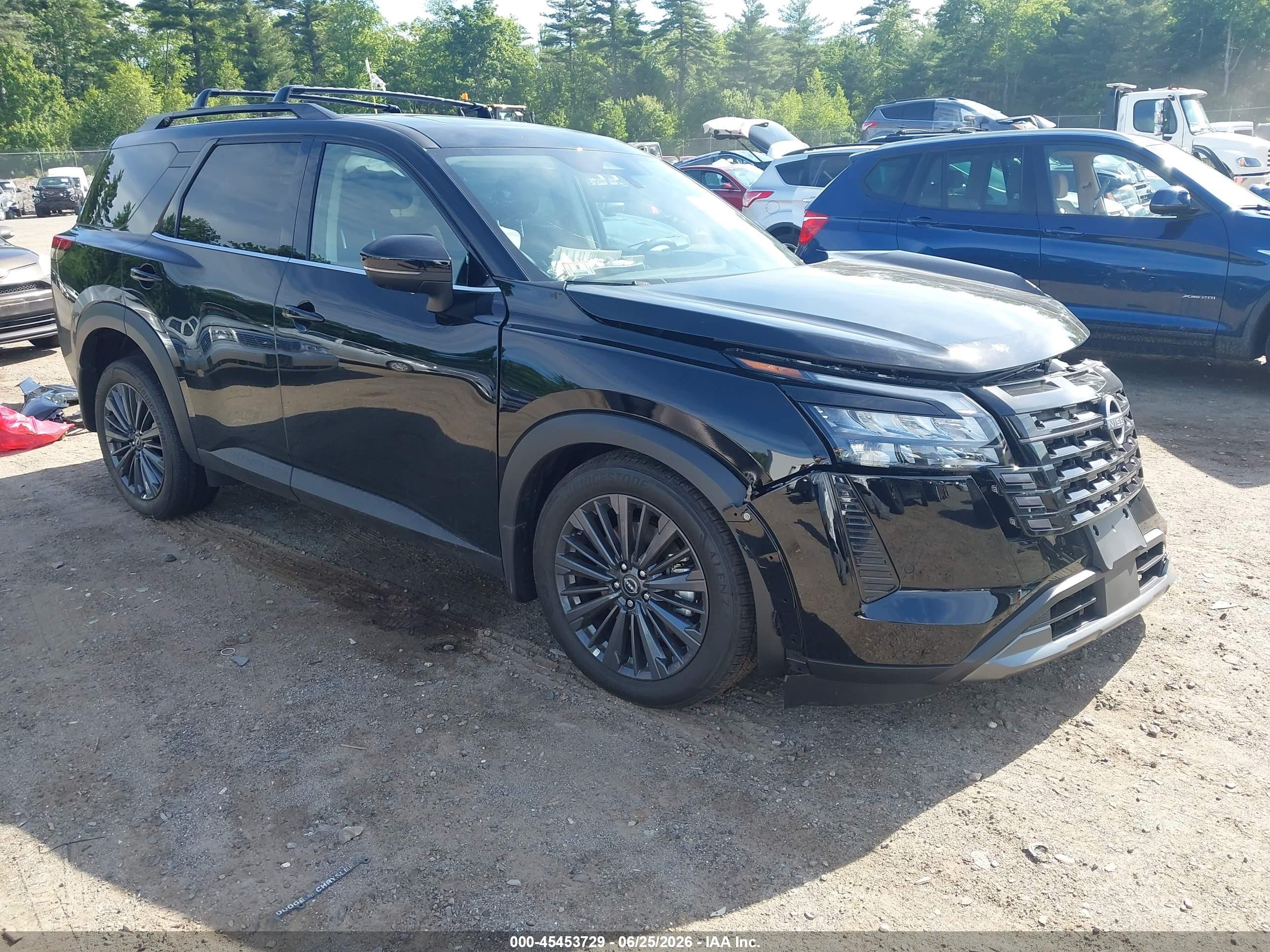 2026 Nissan Pathfinder, VIN 5N1DR3CTXTC215141 — Front end