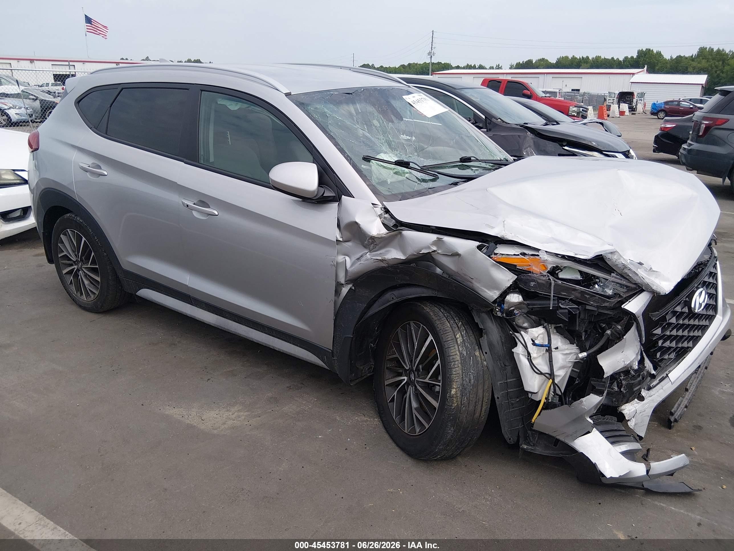2020 Hyundai Tucson Ultimate, VIN KM8J3CAL8LU257874 — Перед