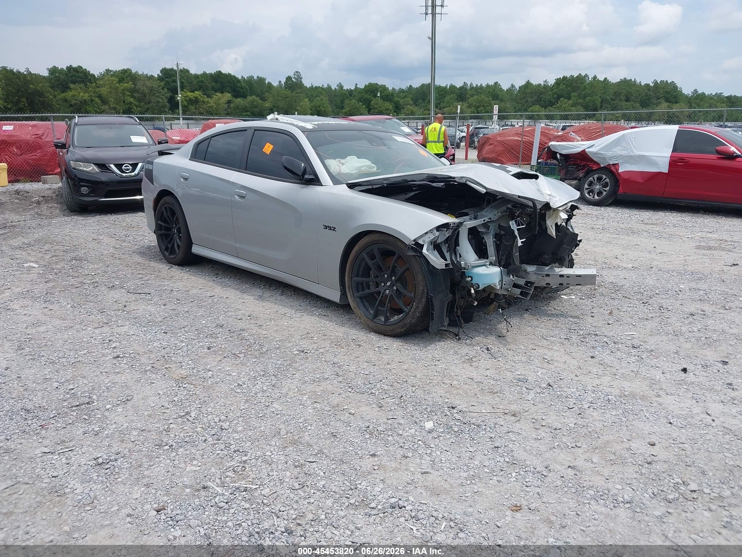 2023 Dodge Charger Scat Pack, VIN 2C3CDXGJ9PH608232 — Biohazard / chemical