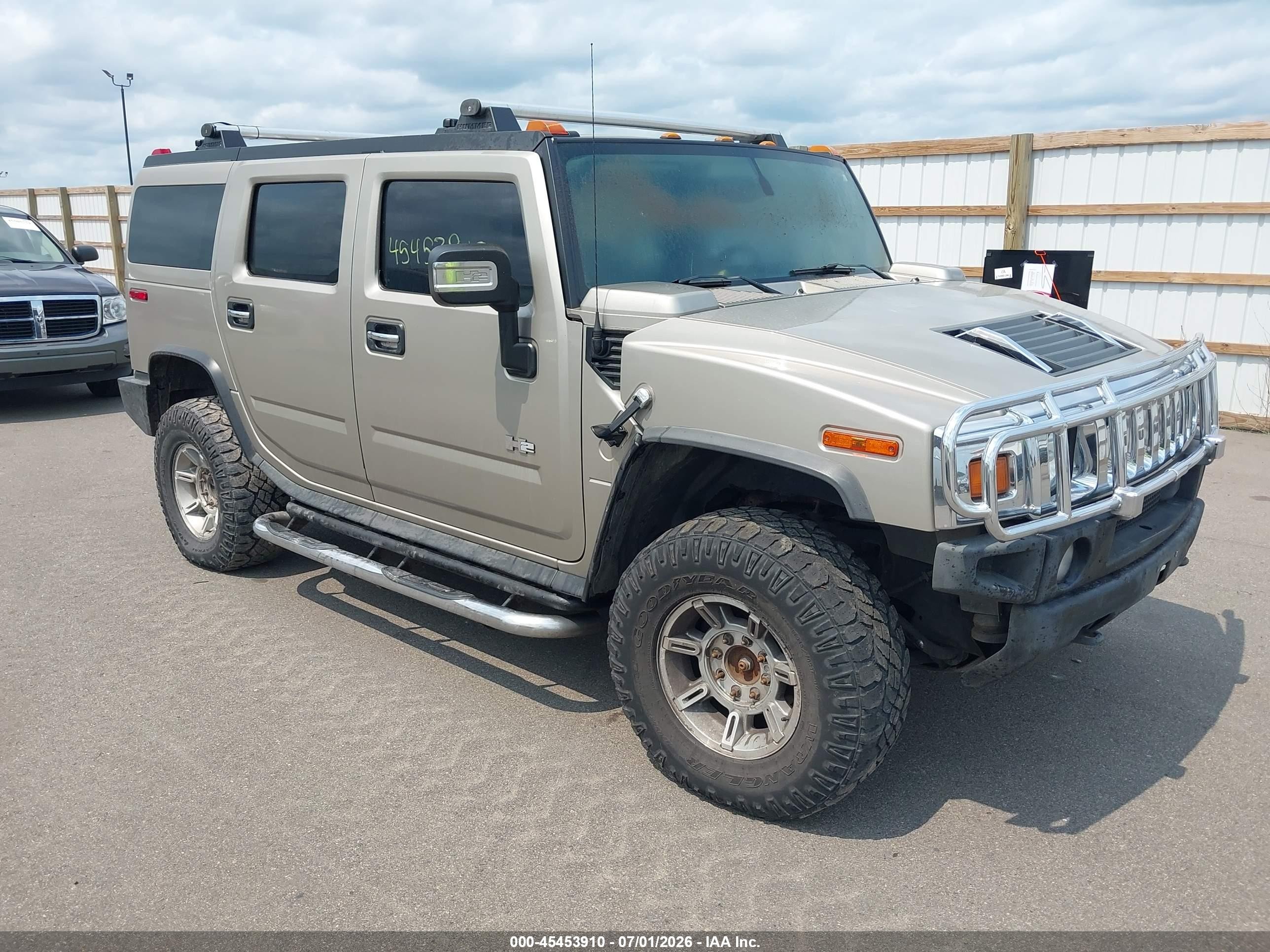 2007 Hummer H2 SUV, VIN 5GRGN23U87H105079 — All over