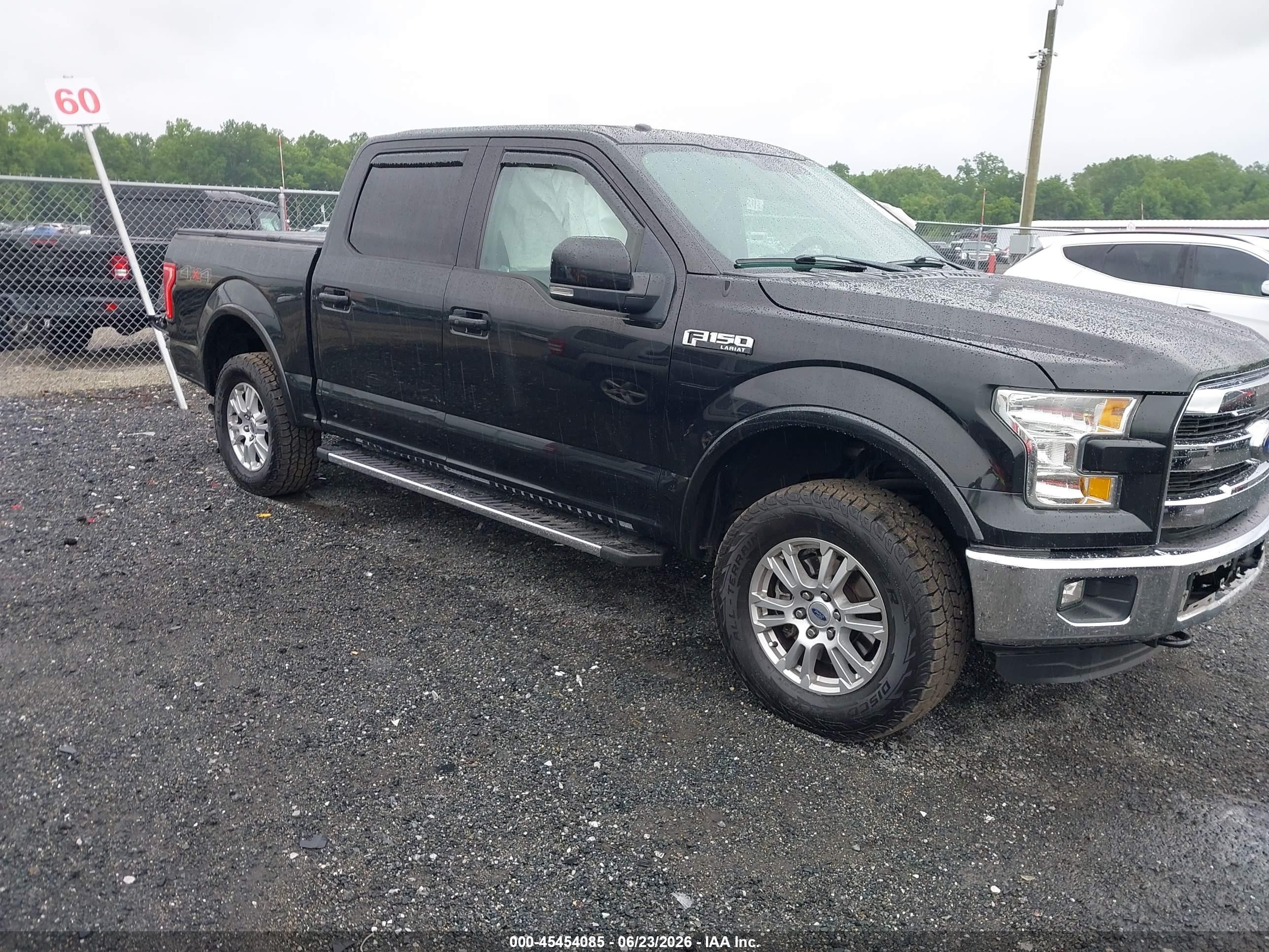 2015 Ford F-150 Platinum, VIN 1FTEW1EF2FFB67201 — Rear end