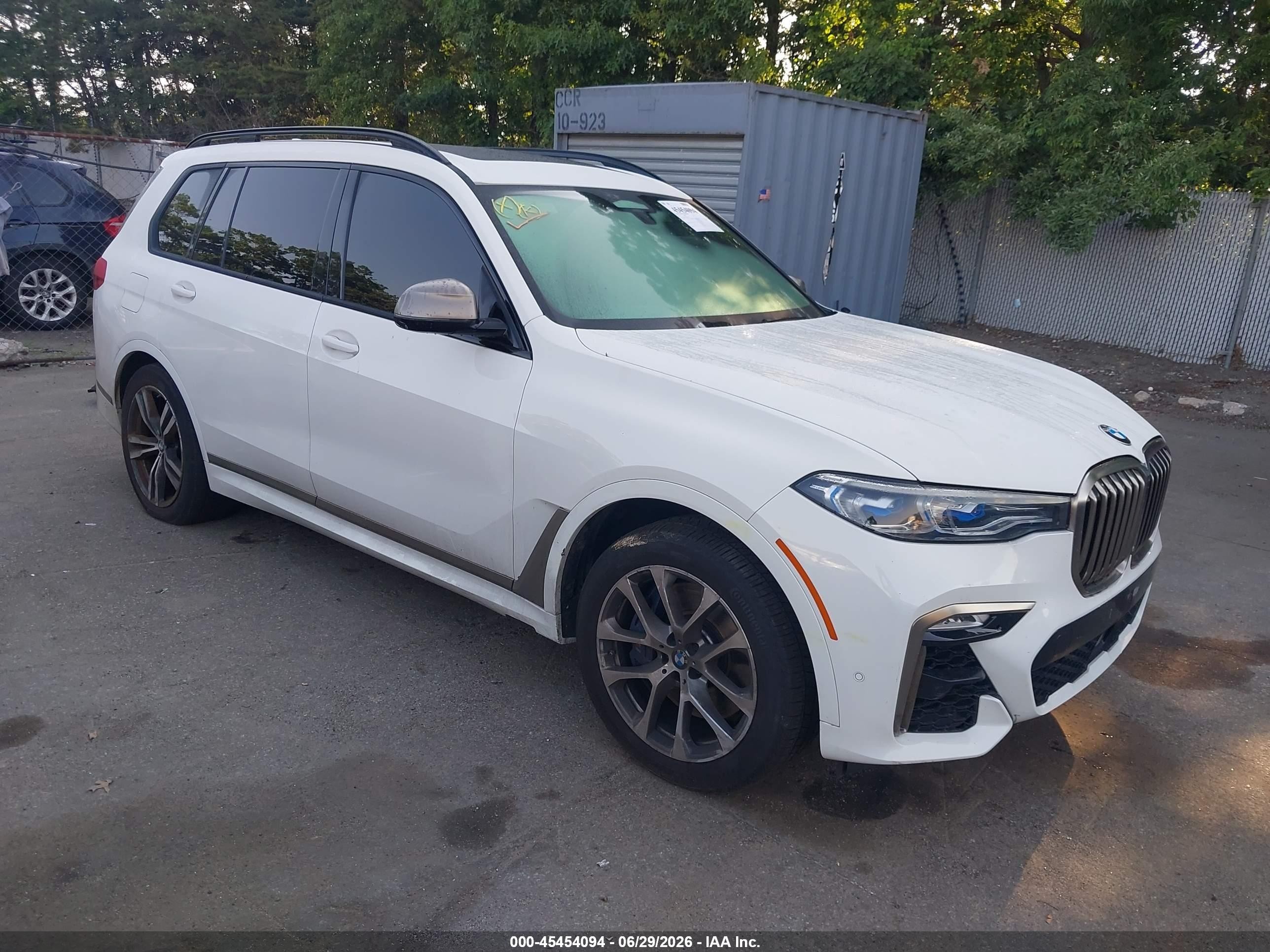 2021 BMW X7 M50i, VIN 5UXCX6C01M9E61735 — После угона