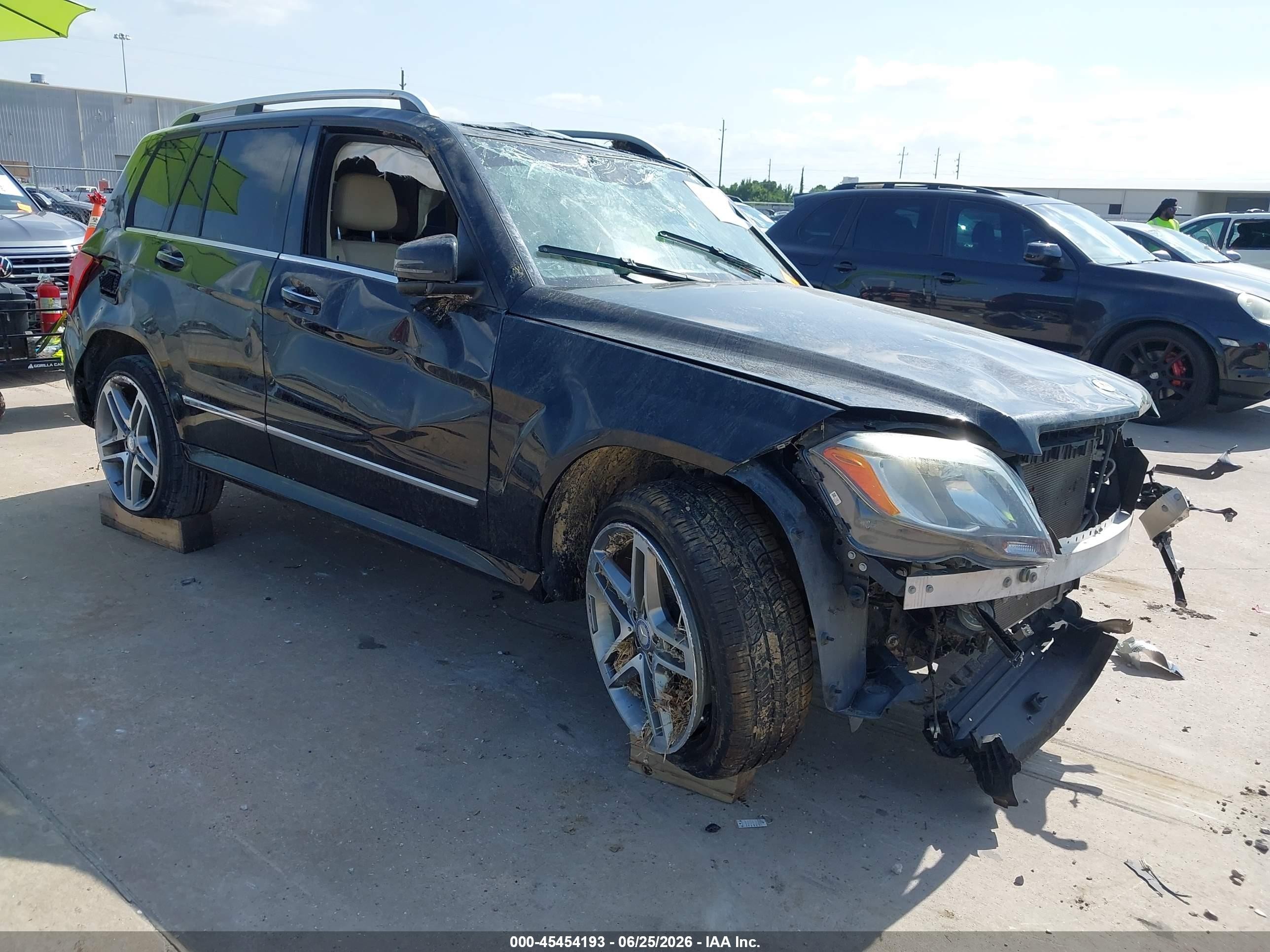 2014 Mercedes-Benz GLK 350, VIN WDCGG5HB7EG178395 — Rollover