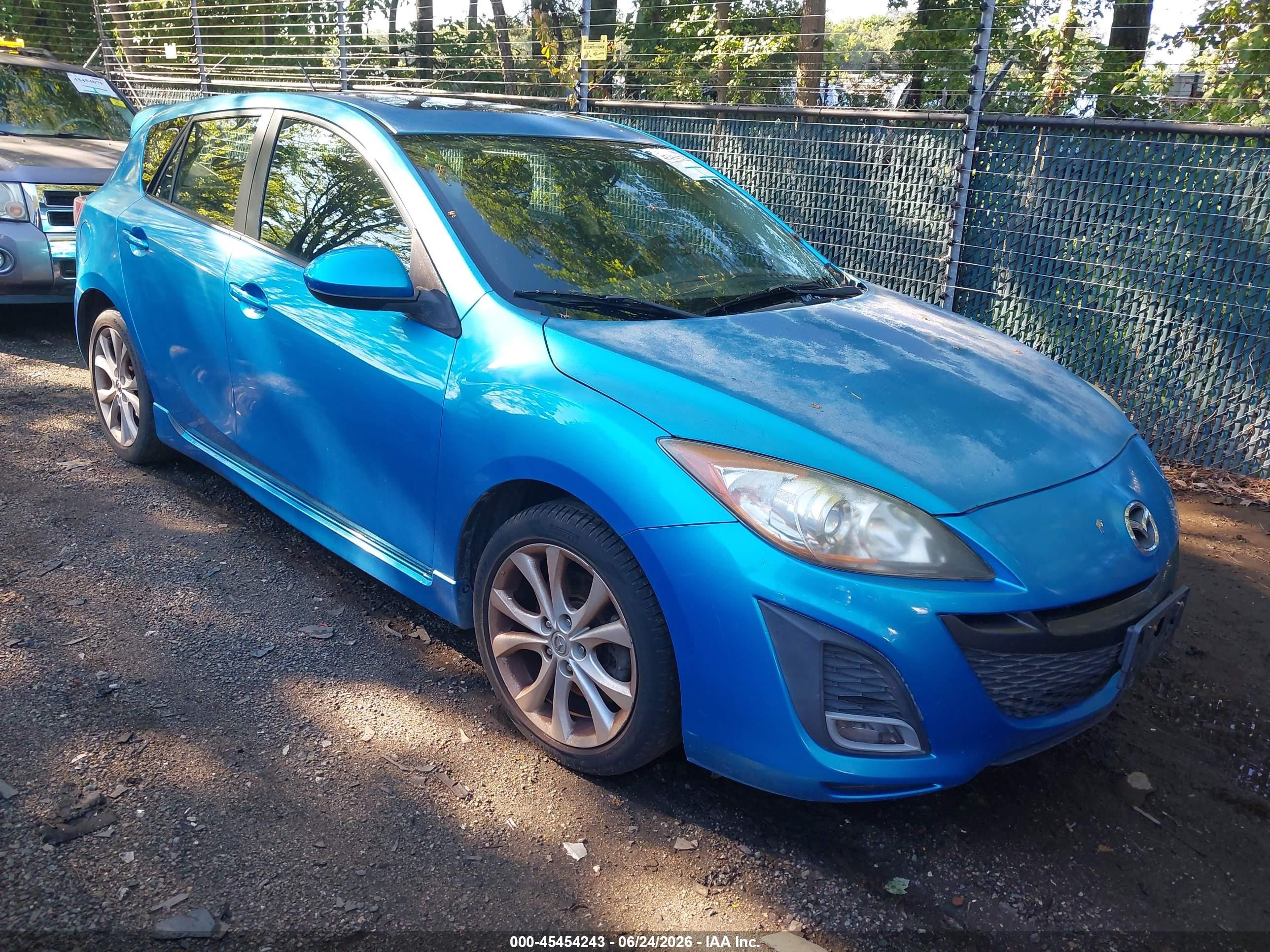 2010 Mazda 3 S Sport, VIN JM1BL1H57A1248425 — Not stated
