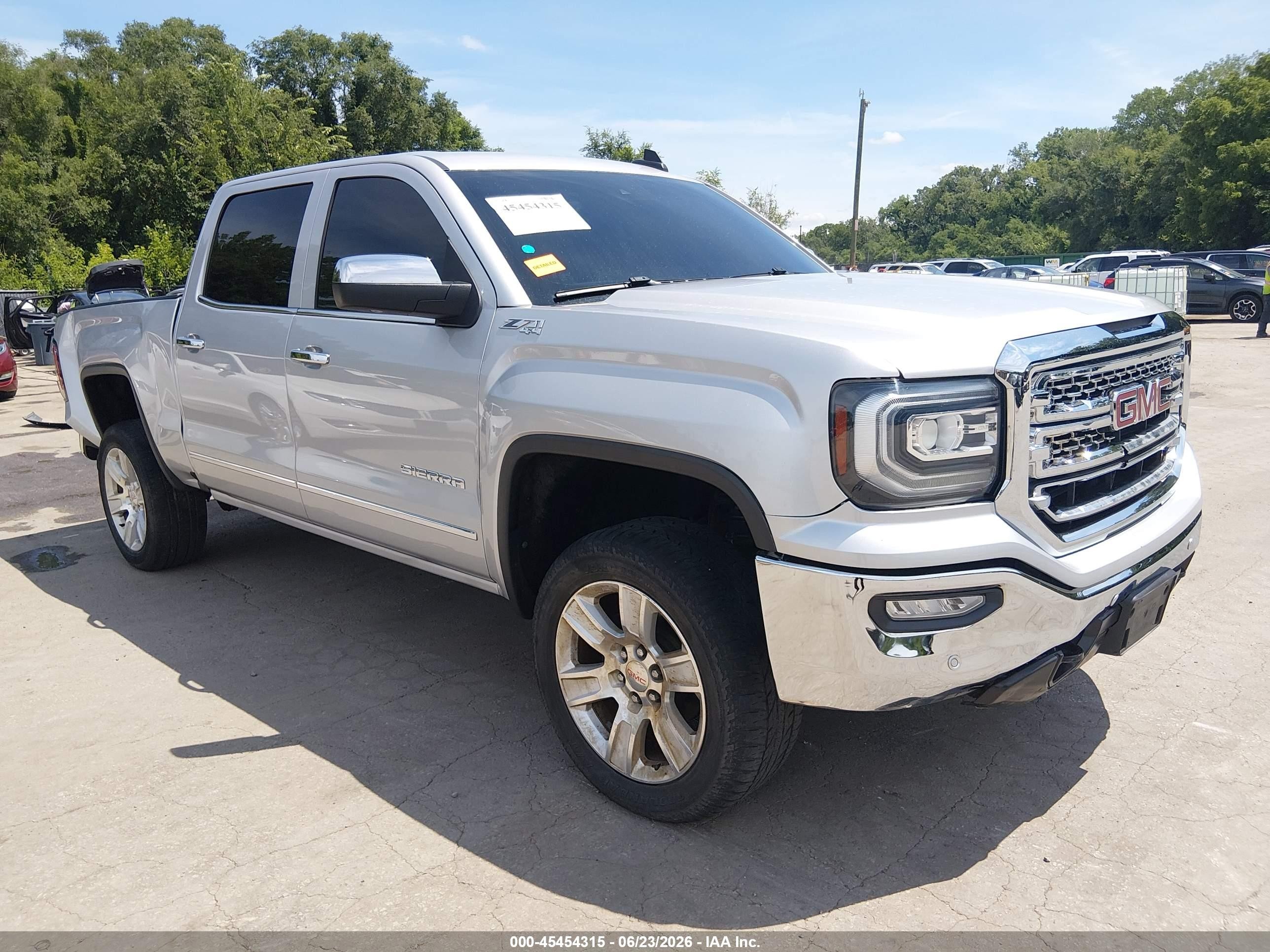 2018 GMC Sierra 1500 SLT, VIN 3GTU2NEC4JG439517 — All over