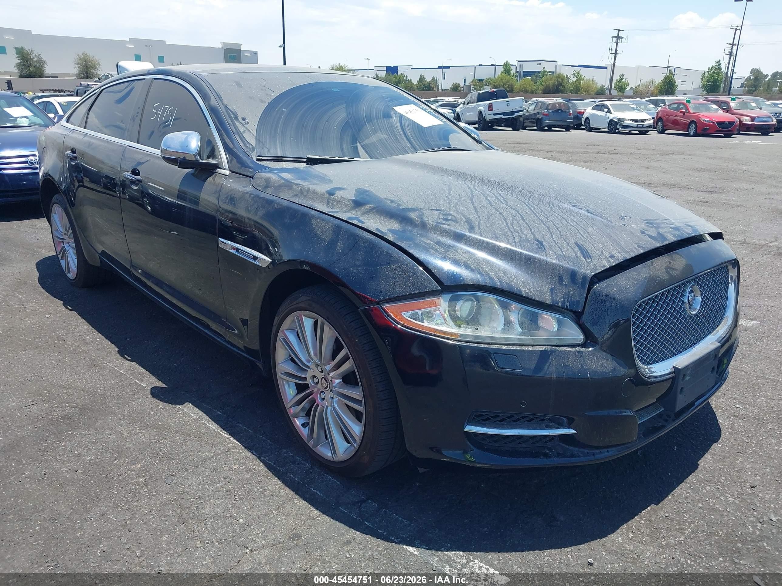2011 Jaguar XJ Supercharged, VIN SAJWA2GE3BMV00686 — Not stated
