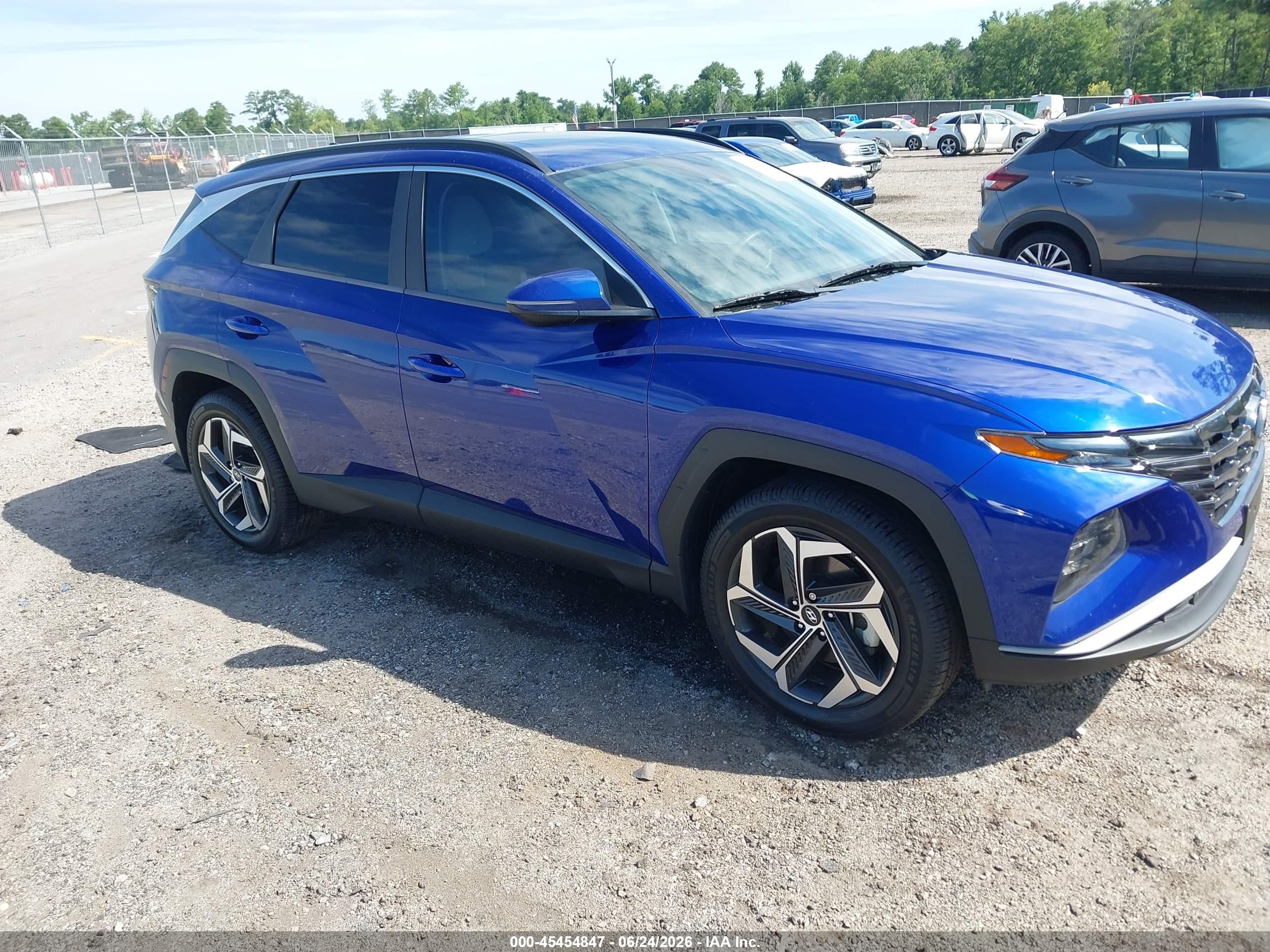 2022 Hyundai Tucson SEL, VIN 5NMJC3AE9NH089260 — Side