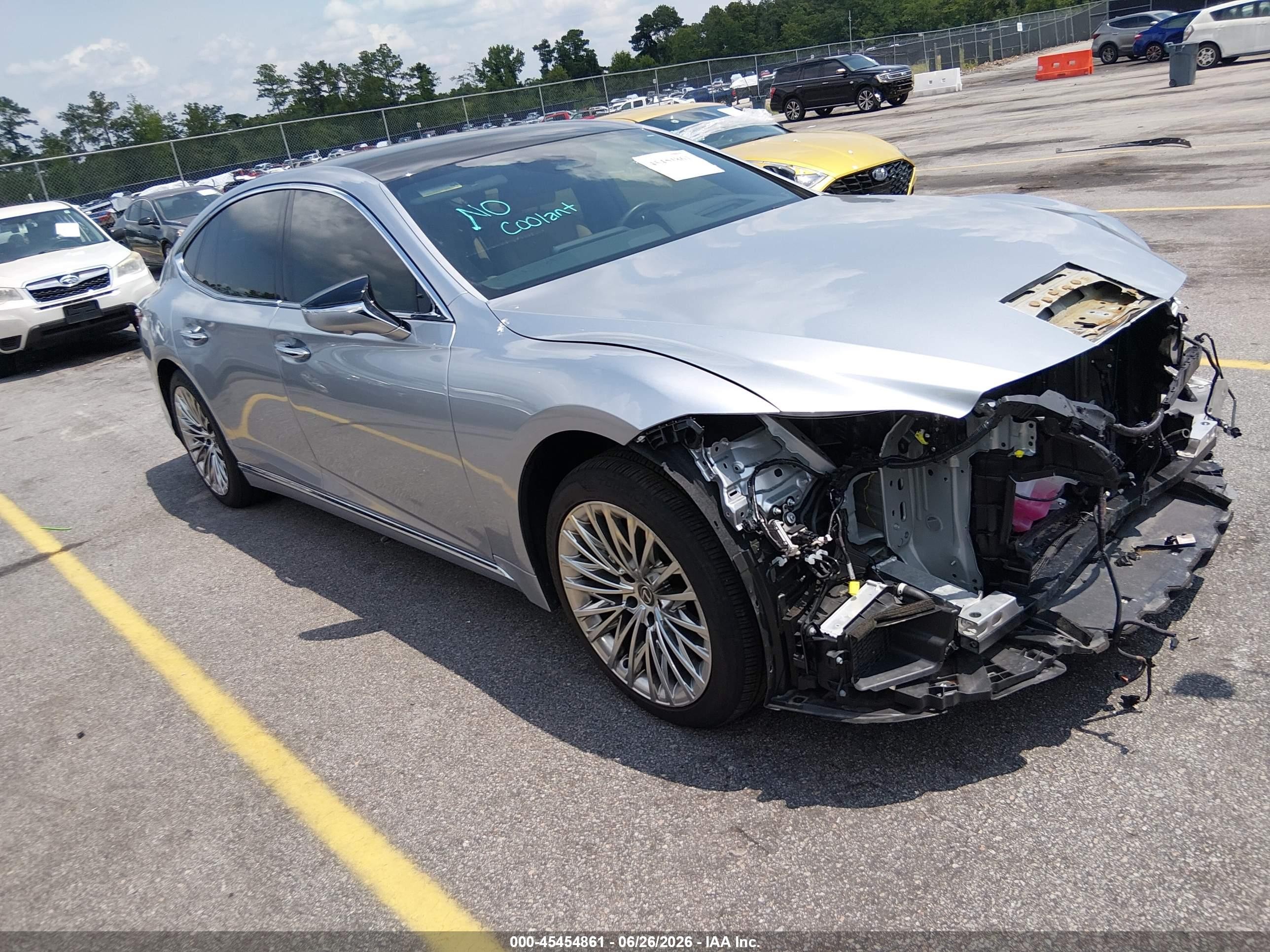 2024 Lexus LS 500, VIN JTHD51FF9R5020217 — Front end