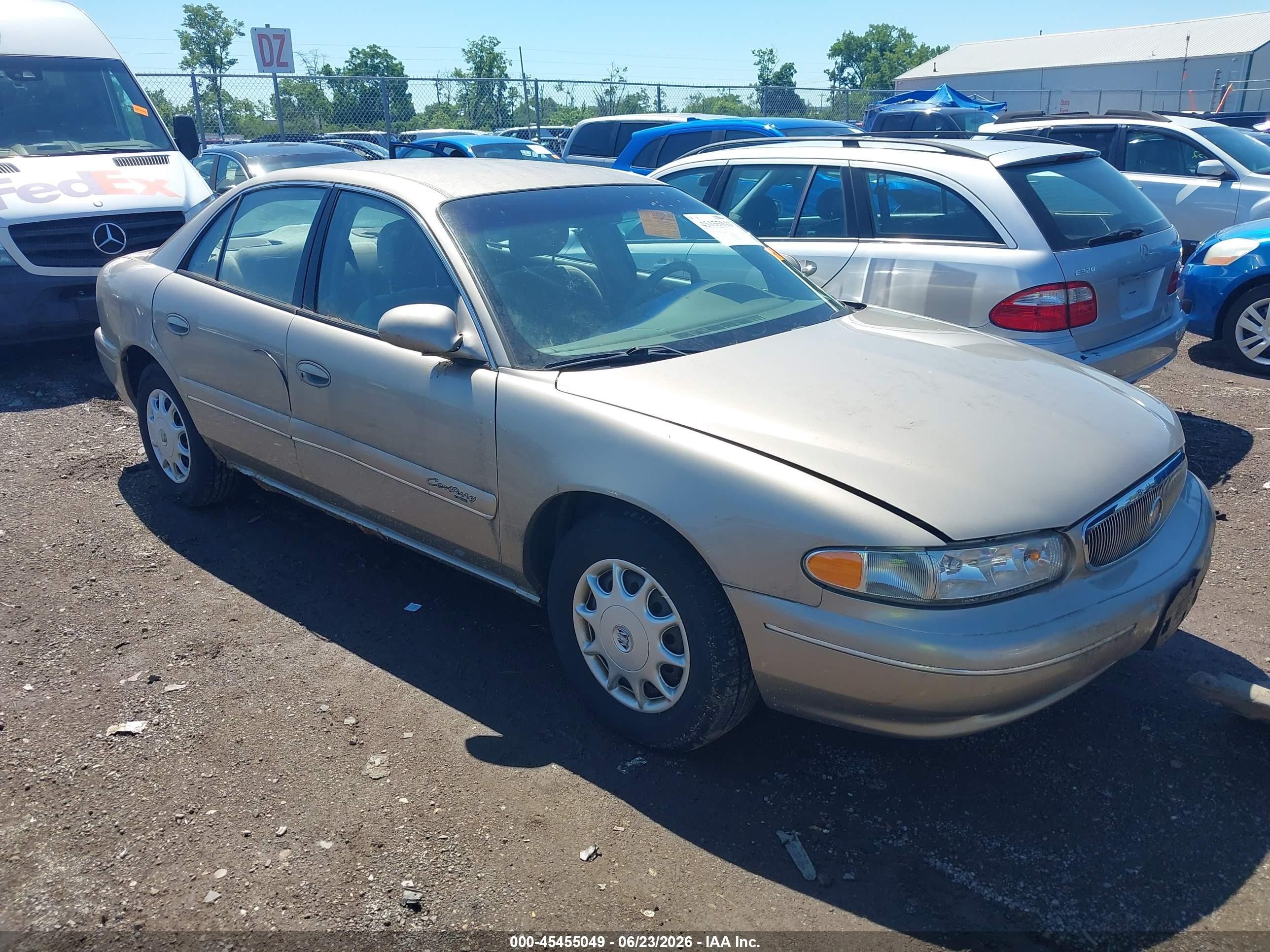2001 Buick Century Custom, VIN 2G4WS52J811241460 — Обычный износ