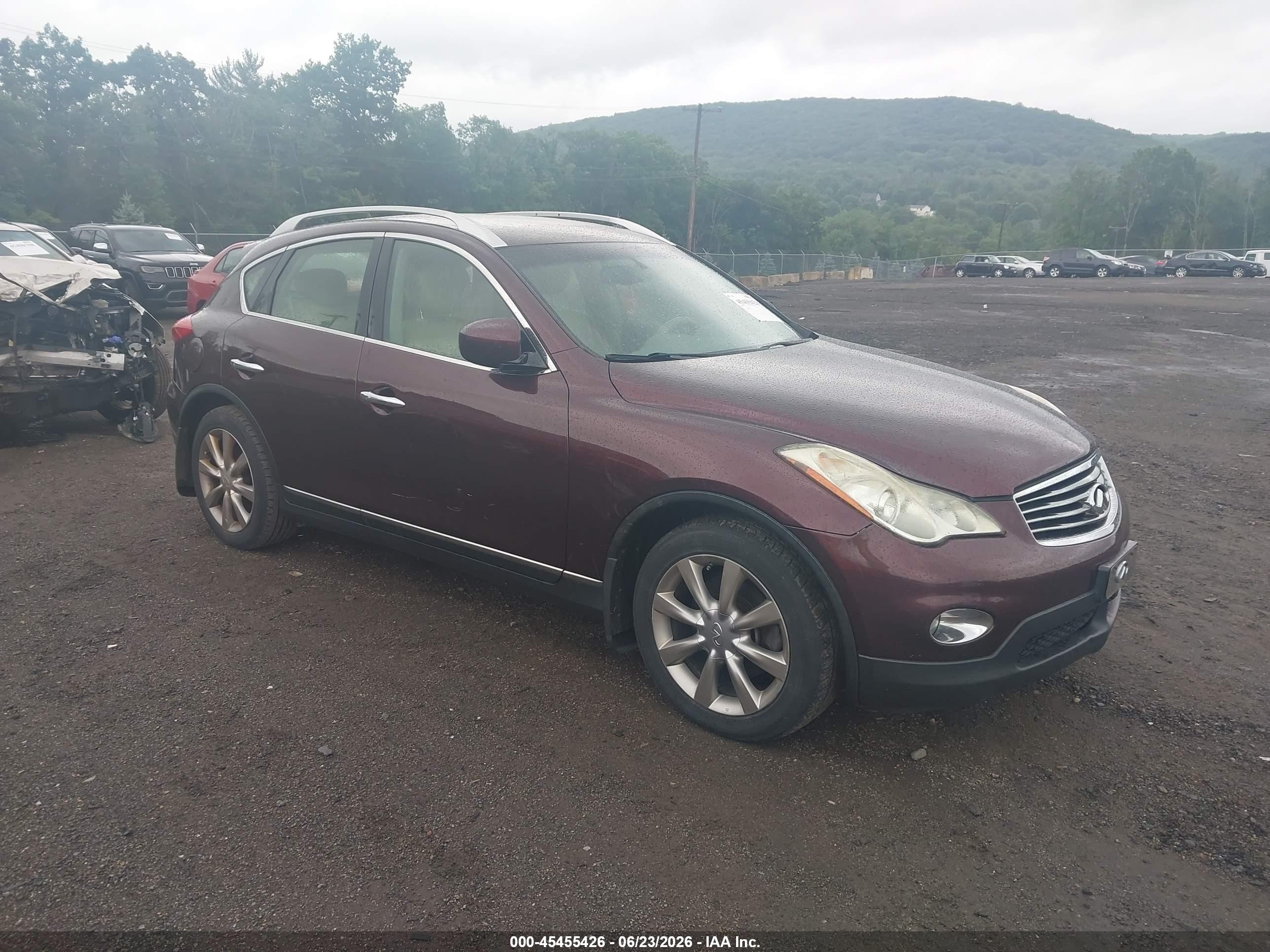 2011 Infiniti EX Journey, VIN JN1AJ0HR9BM853337 — Normal wear