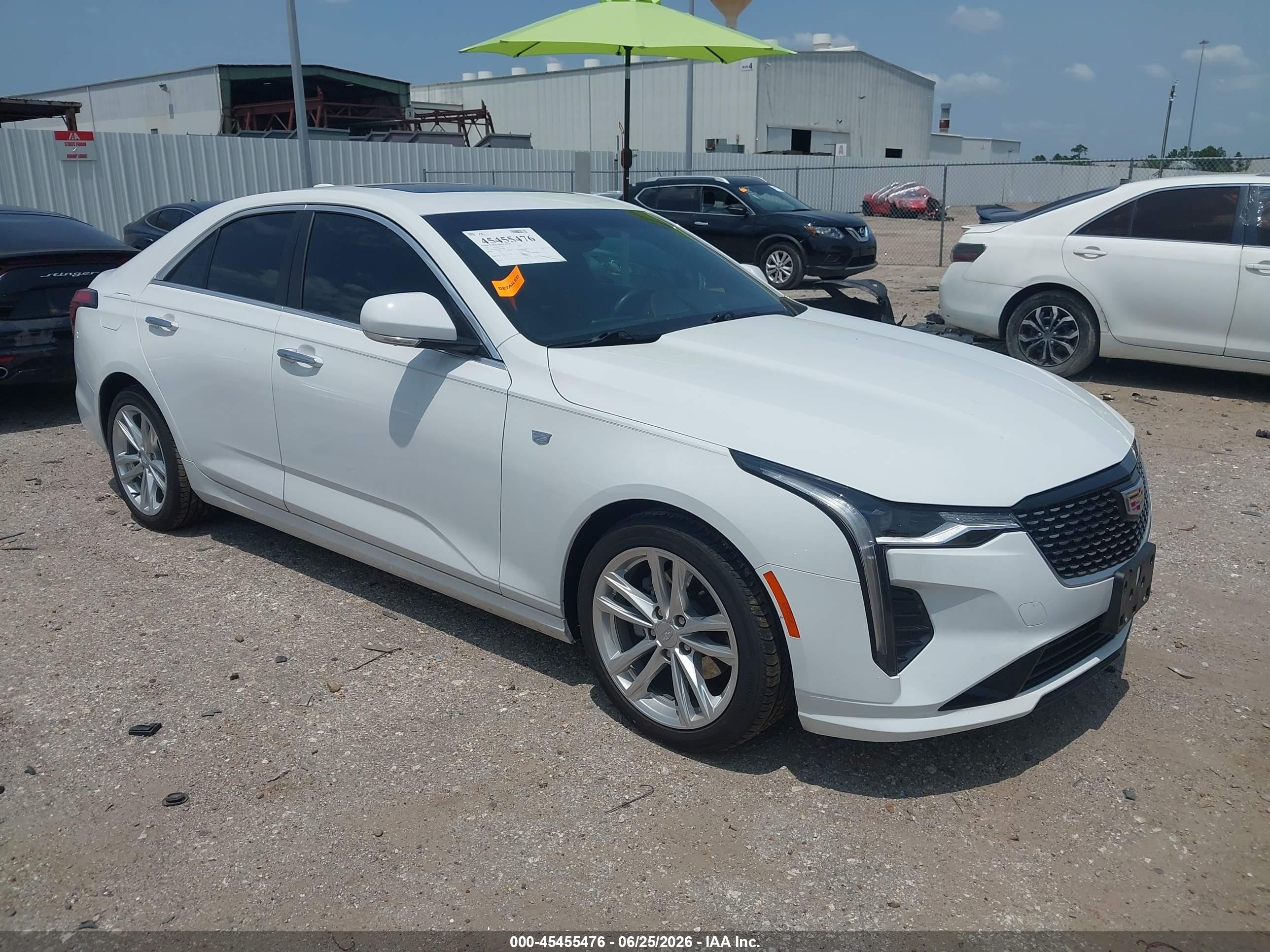2025 Cadillac CT4 Luxury, VIN 1G6DJ5RK7S0117838 — Water / flood