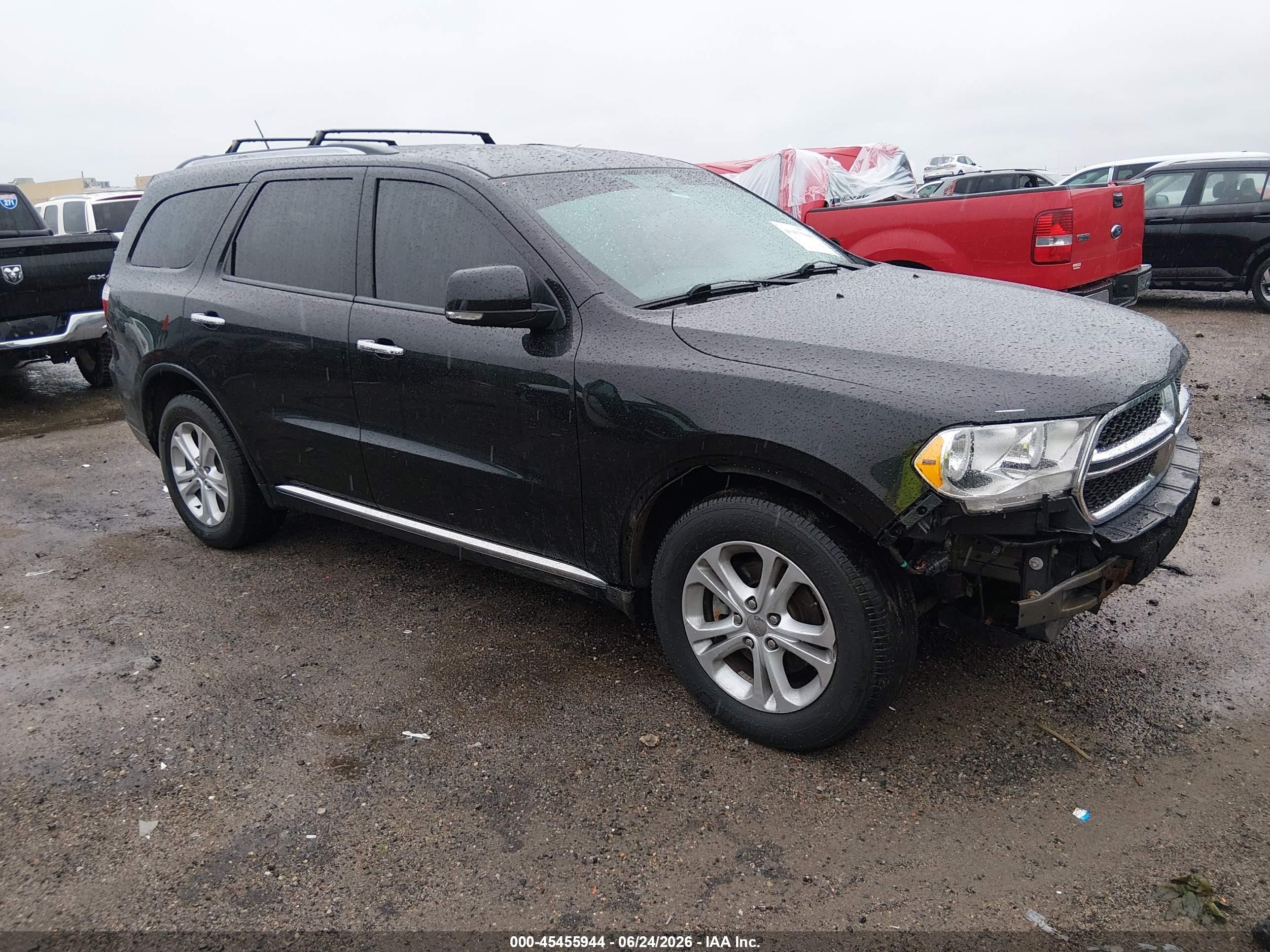 2013 Dodge Durango Crew, VIN 1C4RDJDGXDC673357 — Front end
