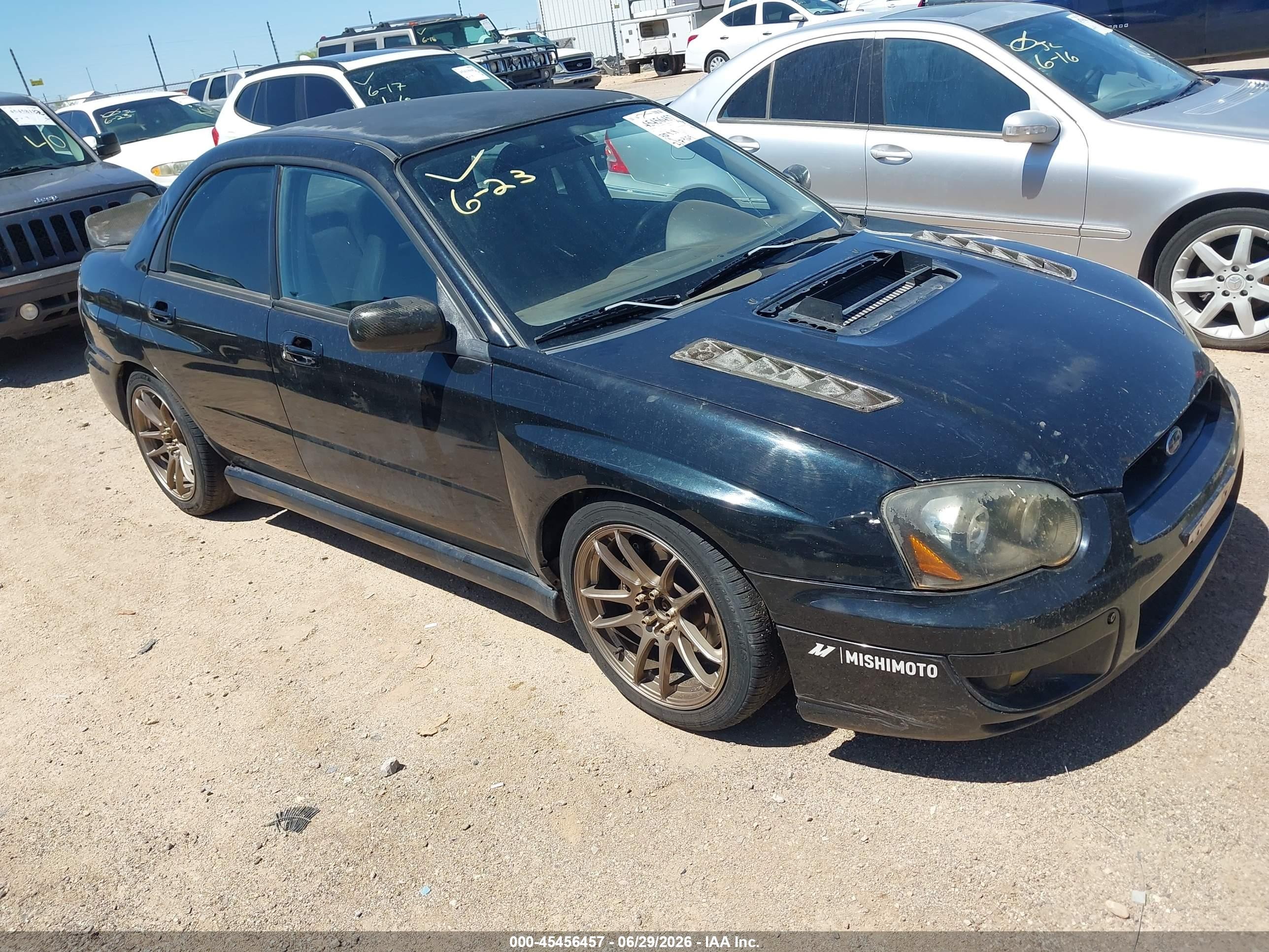 2005 Subaru Impreza WRX, VIN JF1GD29635G511468 — Обычный износ