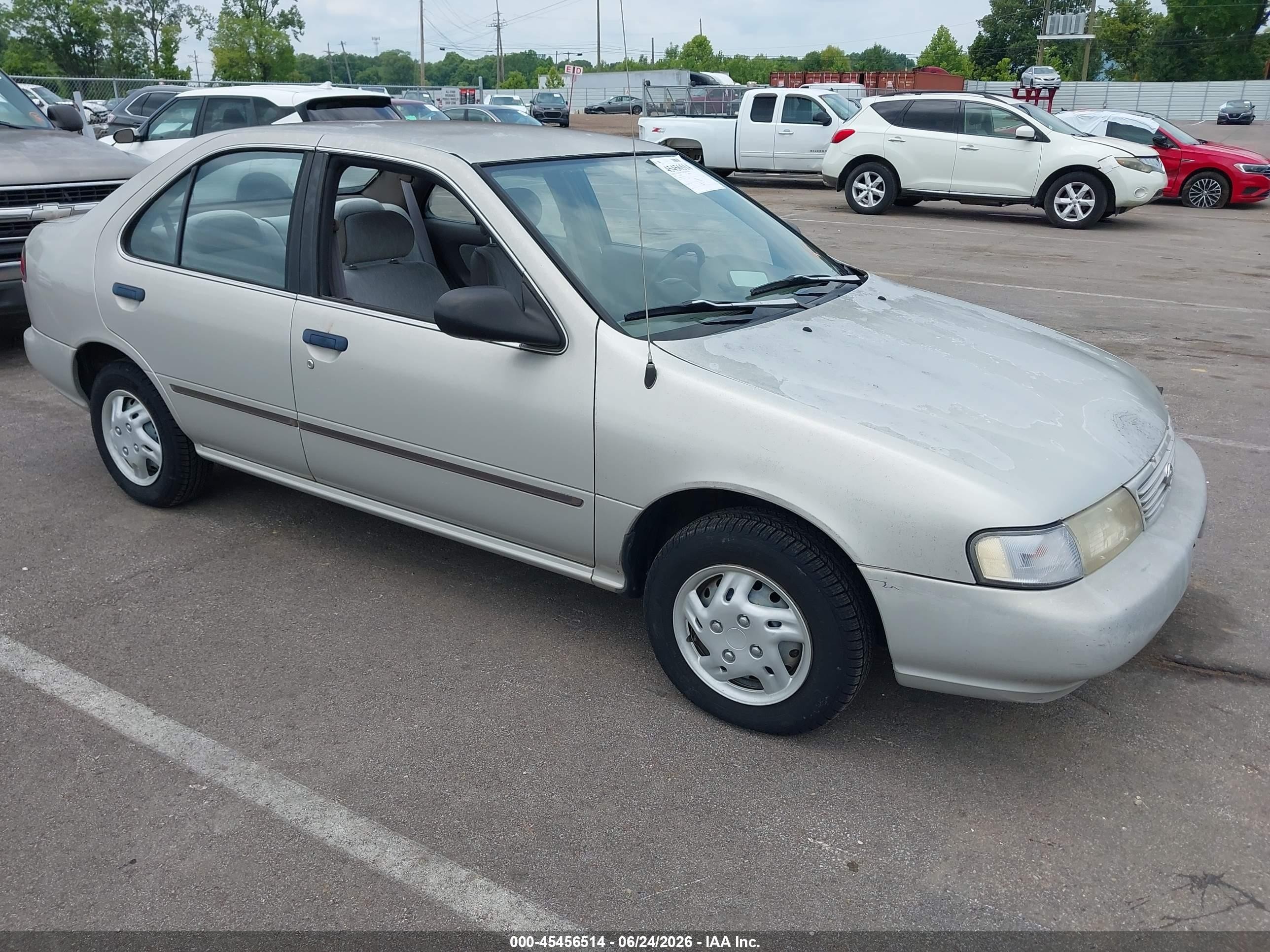 1996 Nissan Sentra XE, VIN 1N4AB41D6TC787147 — Normal wear
