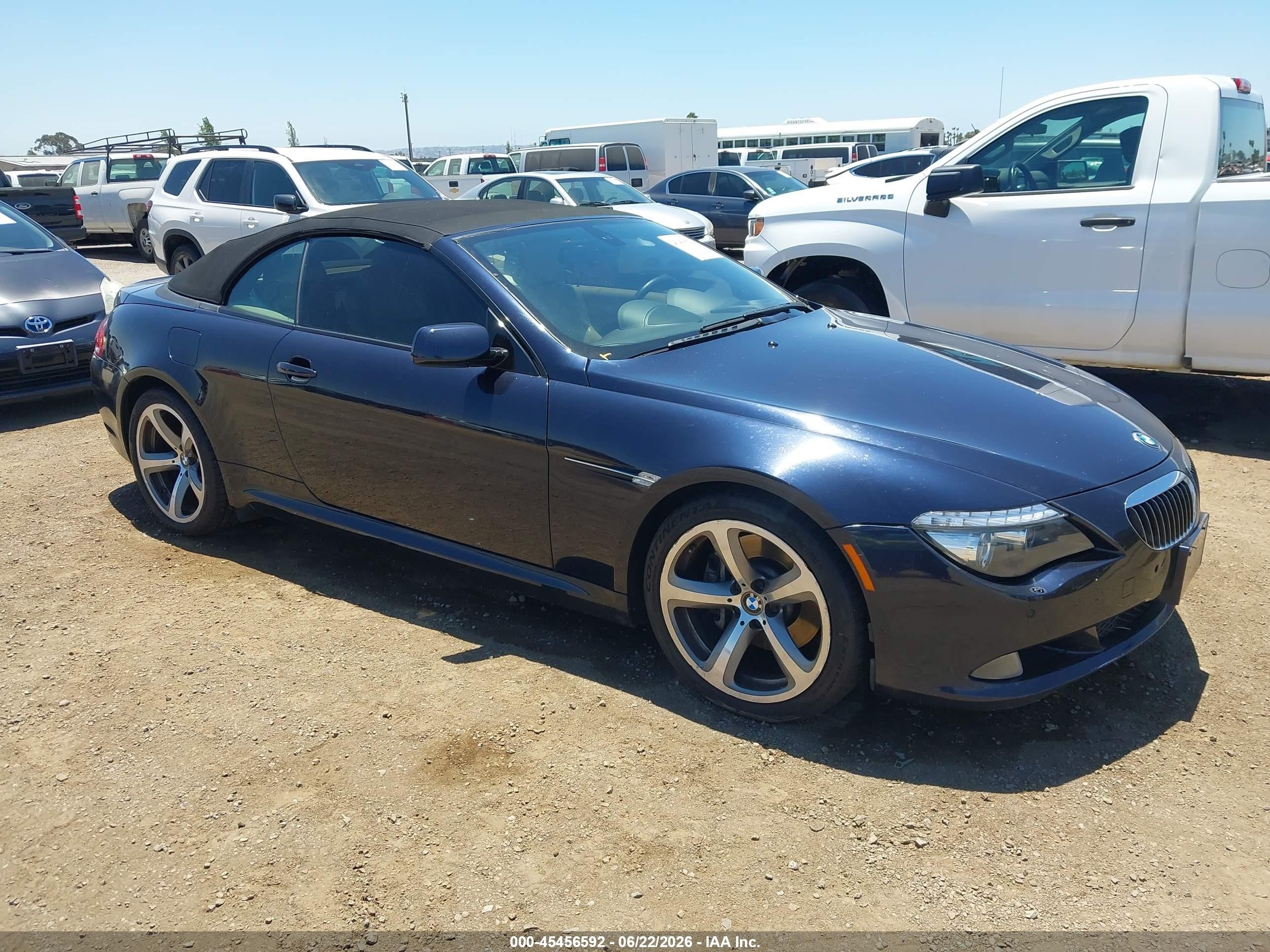 2008 BMW 6 Series 650i, VIN WBAEB53568CX62180 — Normal wear