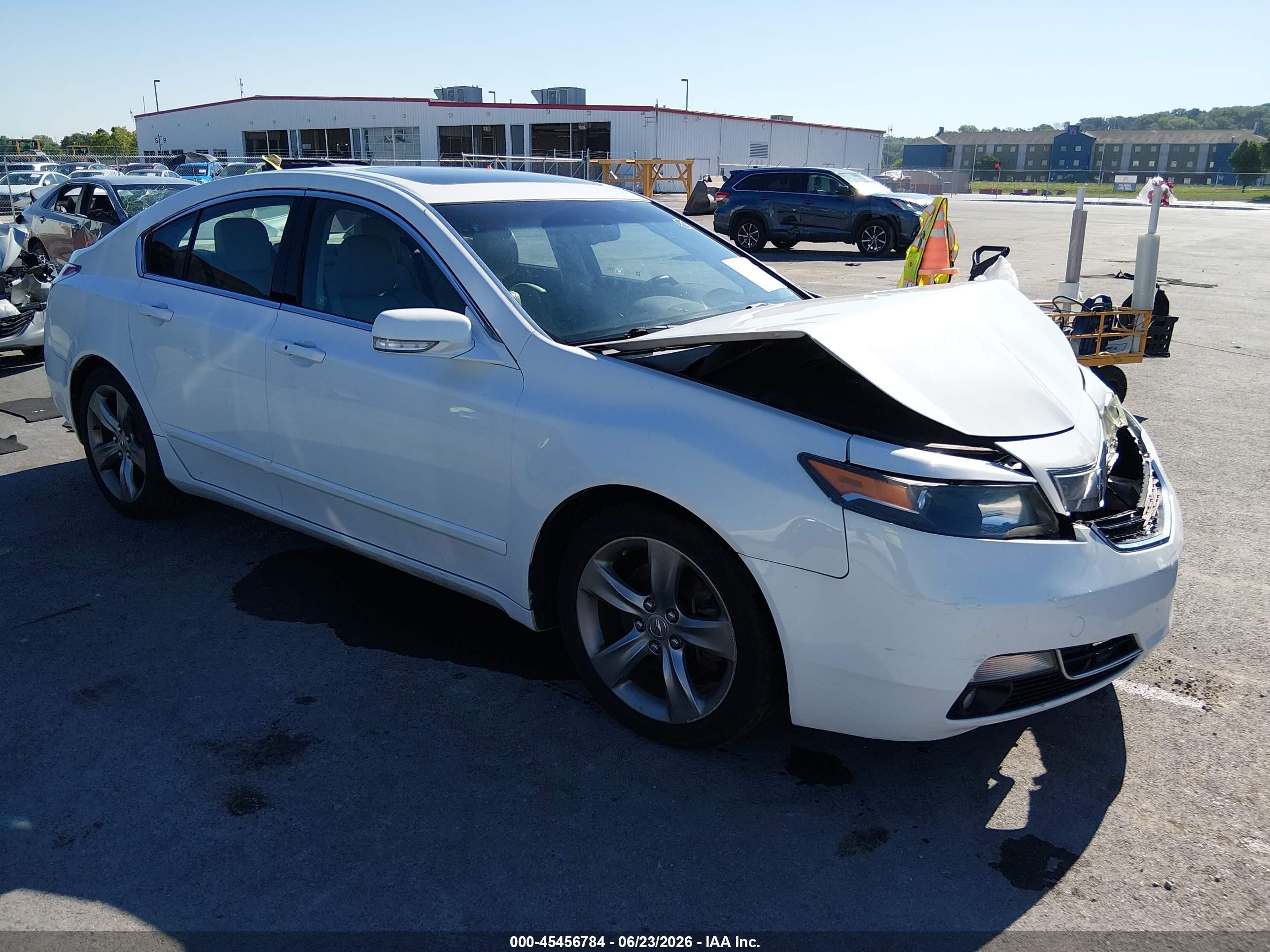 2012 Acura TL Technology, VIN 19UUA9F57CA000339 — Front end